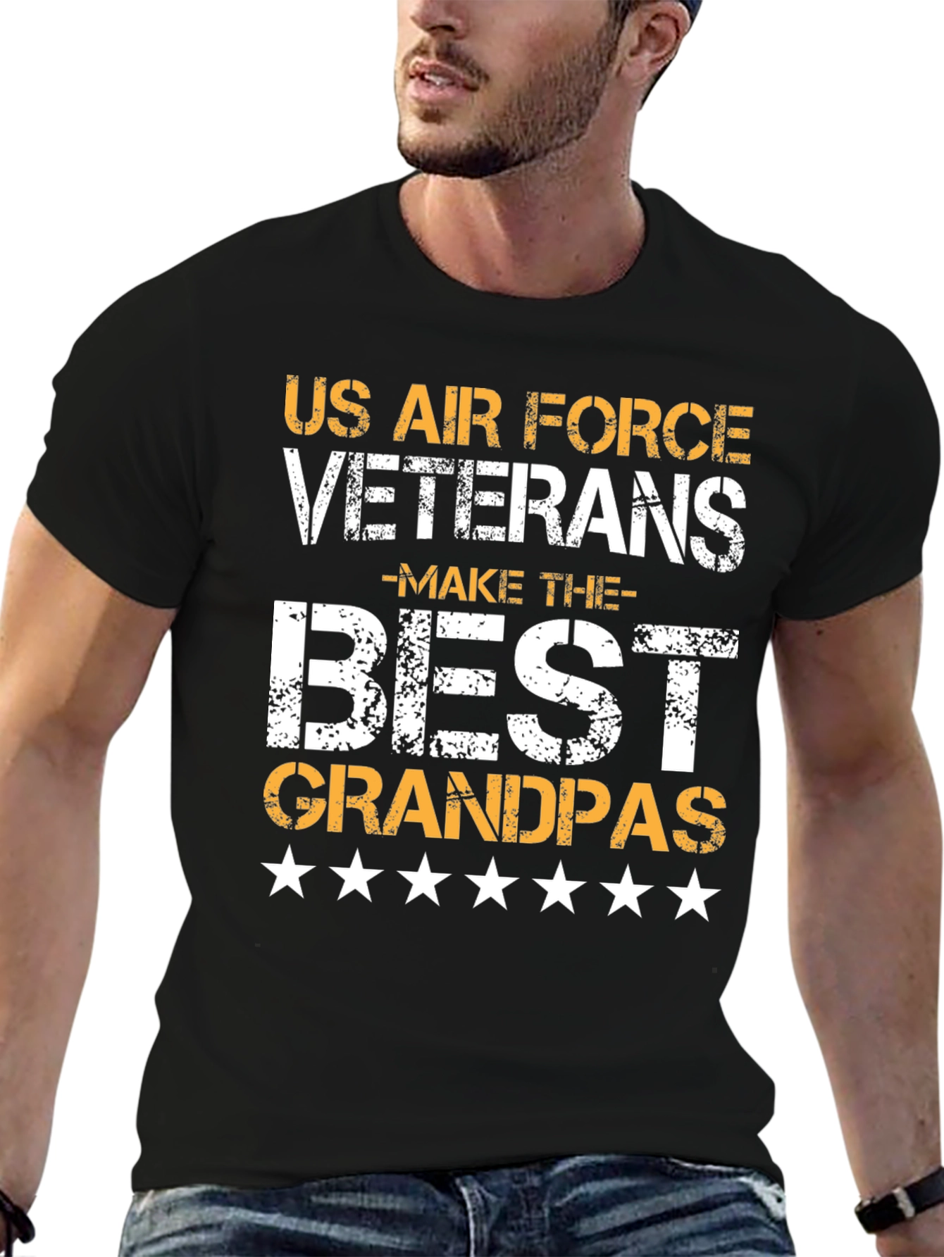 US Air Force Veterans Grandpas T-Shirt