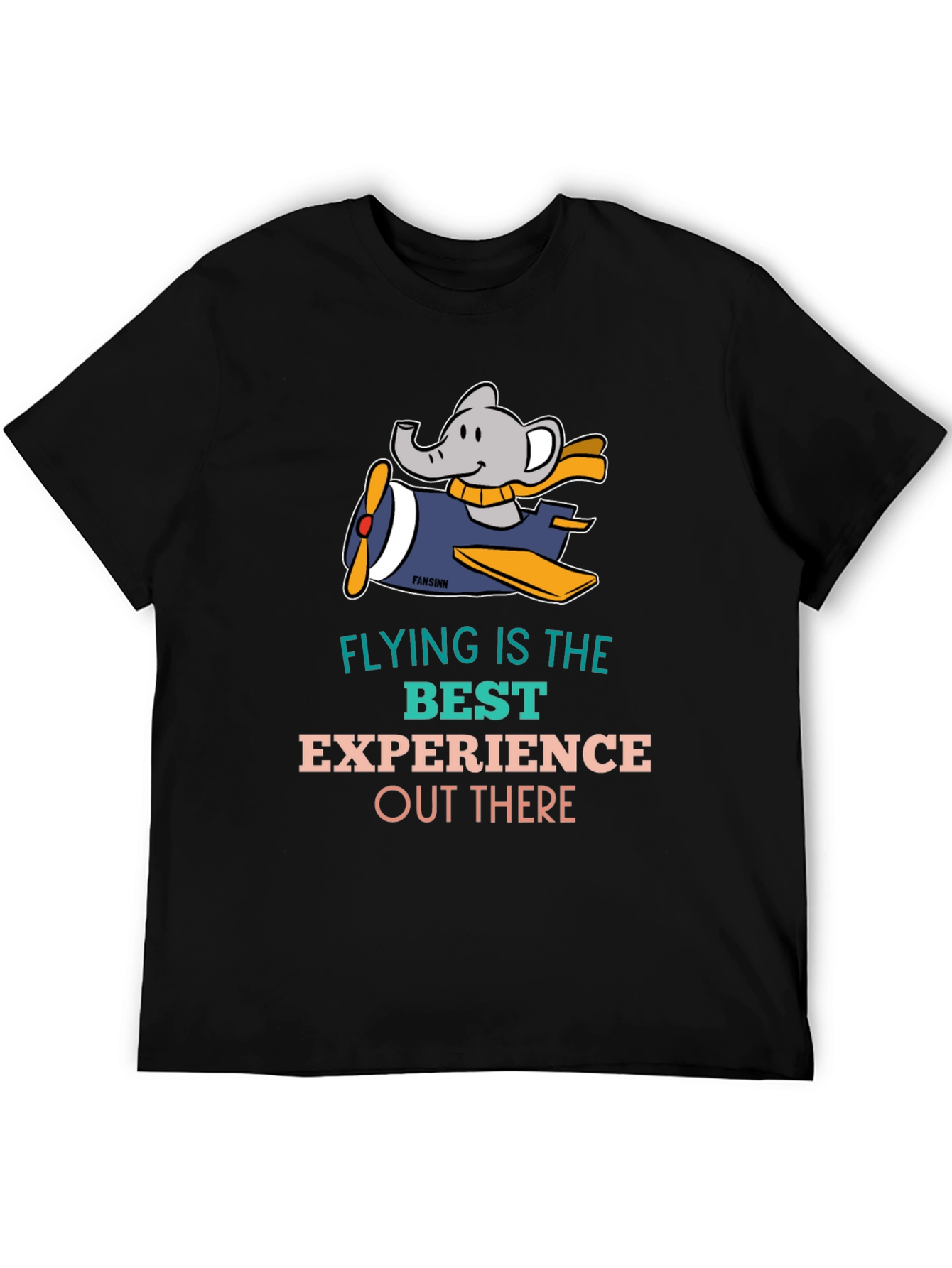 Elephant Pilot Graphic Tee