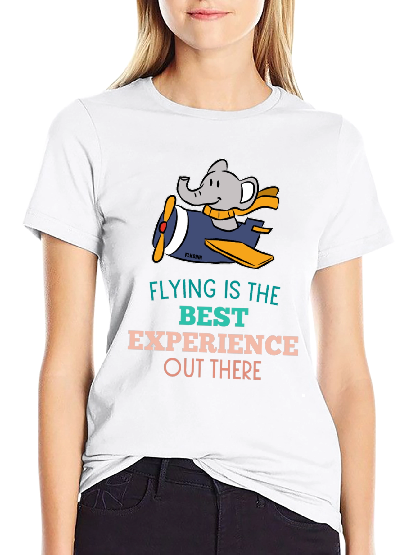 Elephant Pilot Graphic Tee