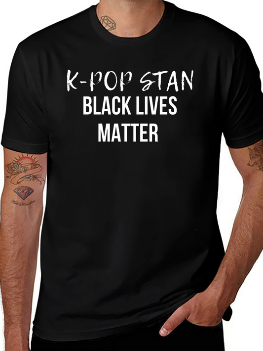 K-Pop Stan Black Lives Matter Graphic Tee