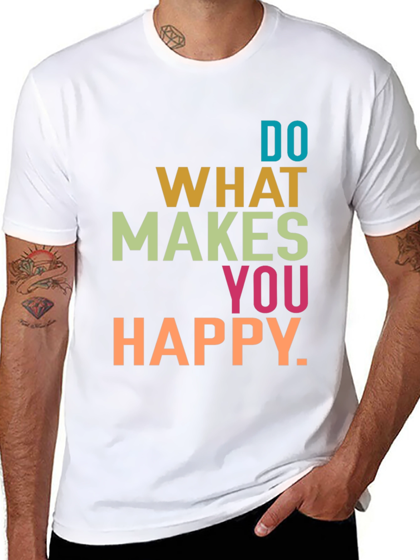 Do What Makes You Happy Graphic T-Shirt
