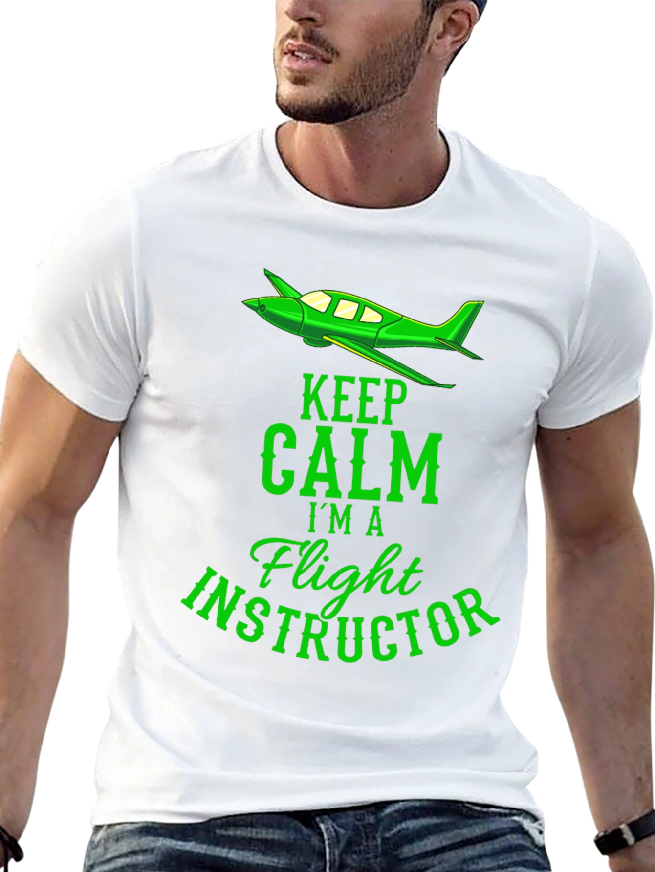 Keep Calm Flight Instructor T-Shirt