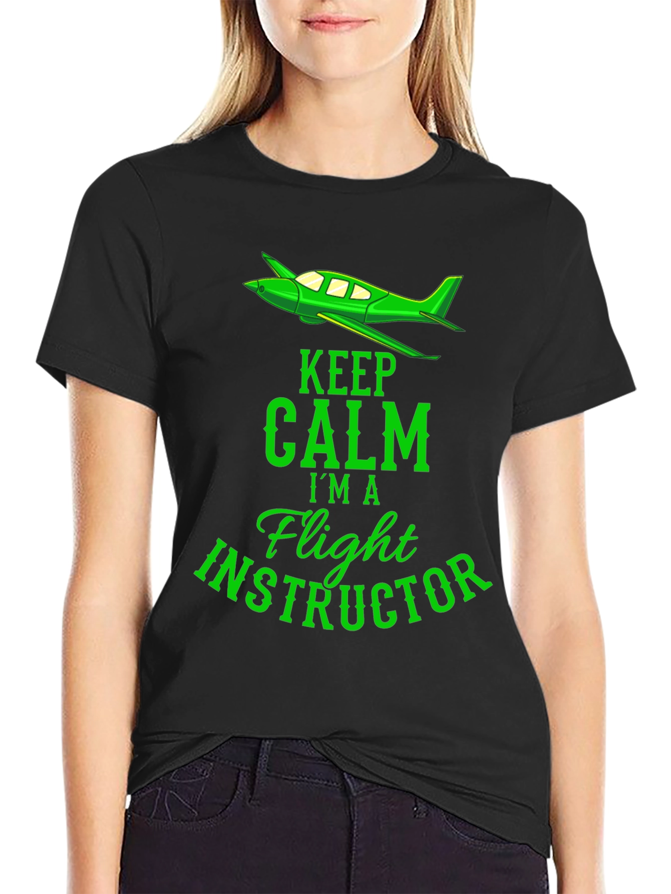 Keep Calm Flight Instructor T-Shirt