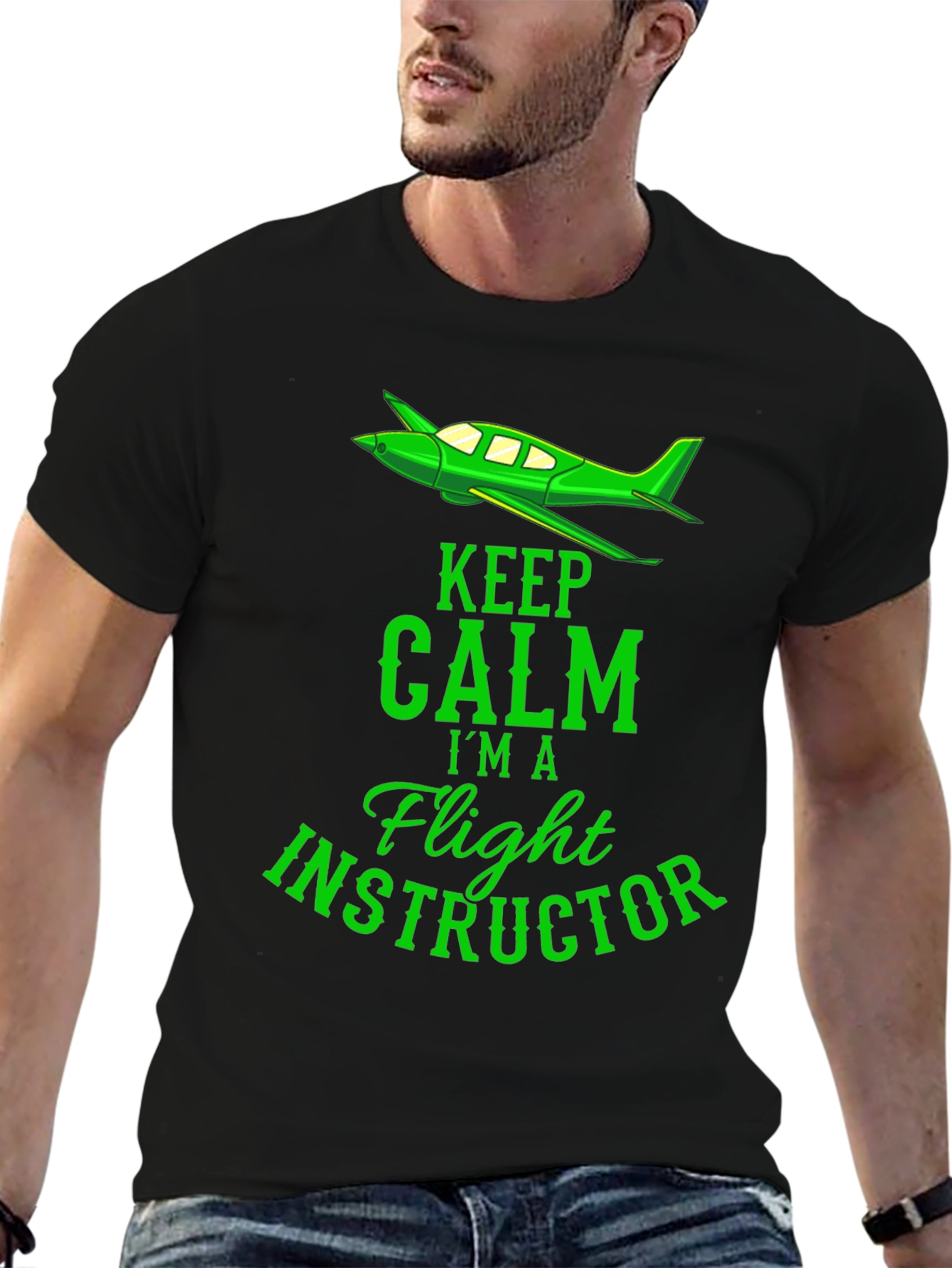 Keep Calm Flight Instructor T-Shirt