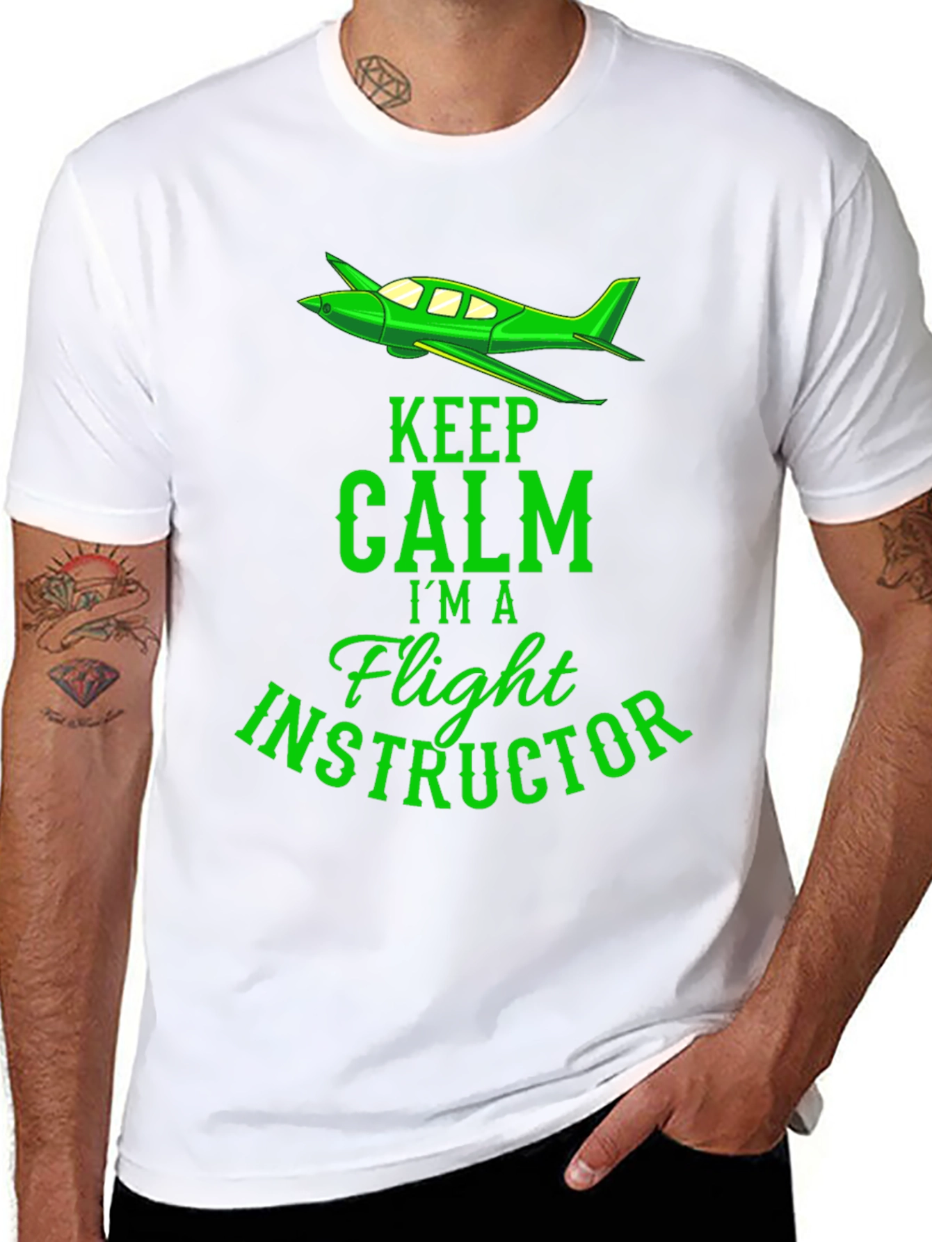 Keep Calm Flight Instructor T-Shirt