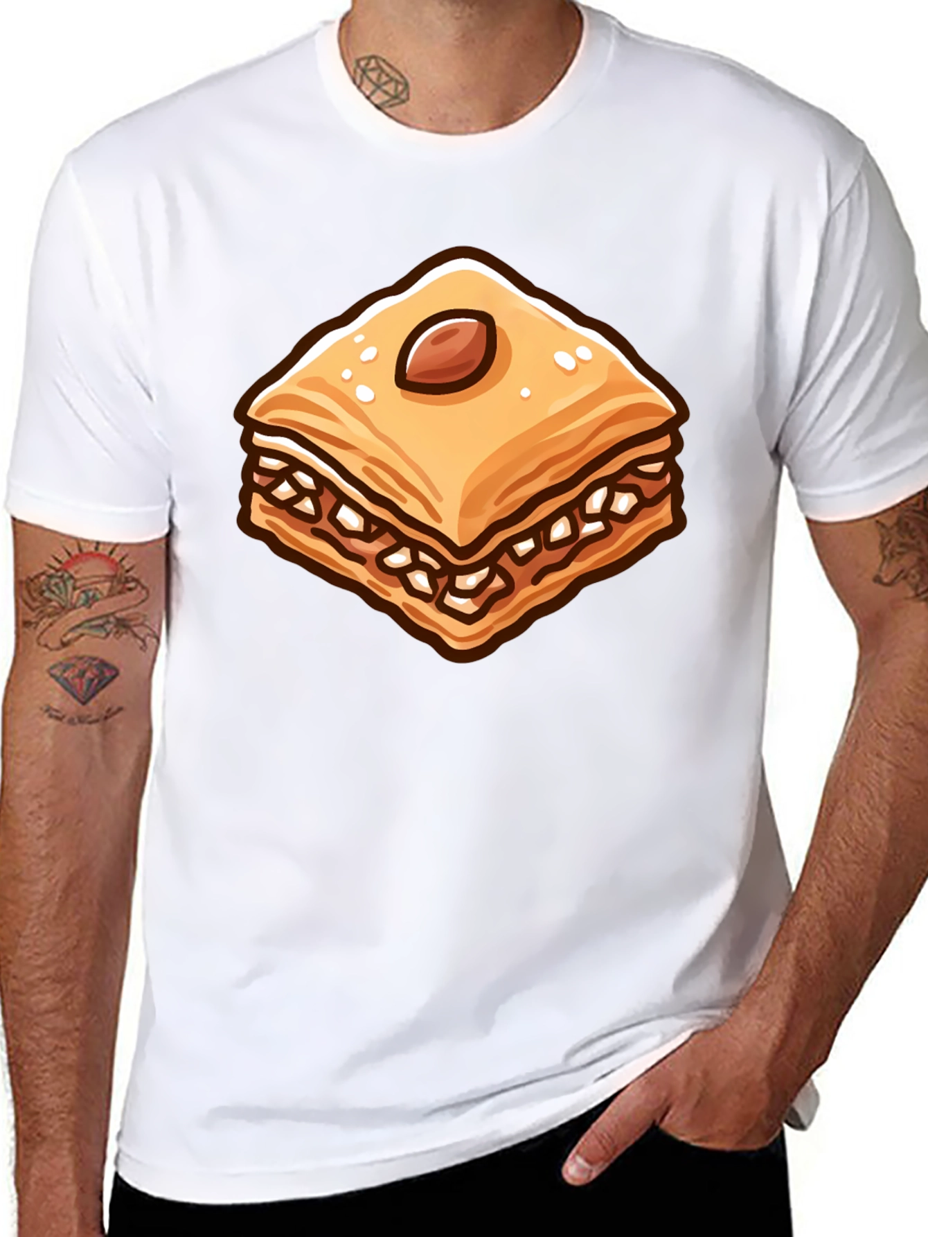 Baklava T-Shirt - Sweet Treat Graphic Tee