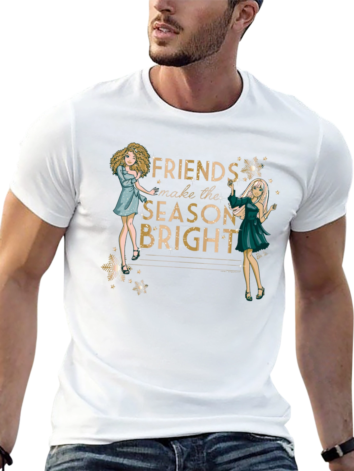 Friends Make The Season Bright Graphic Tee