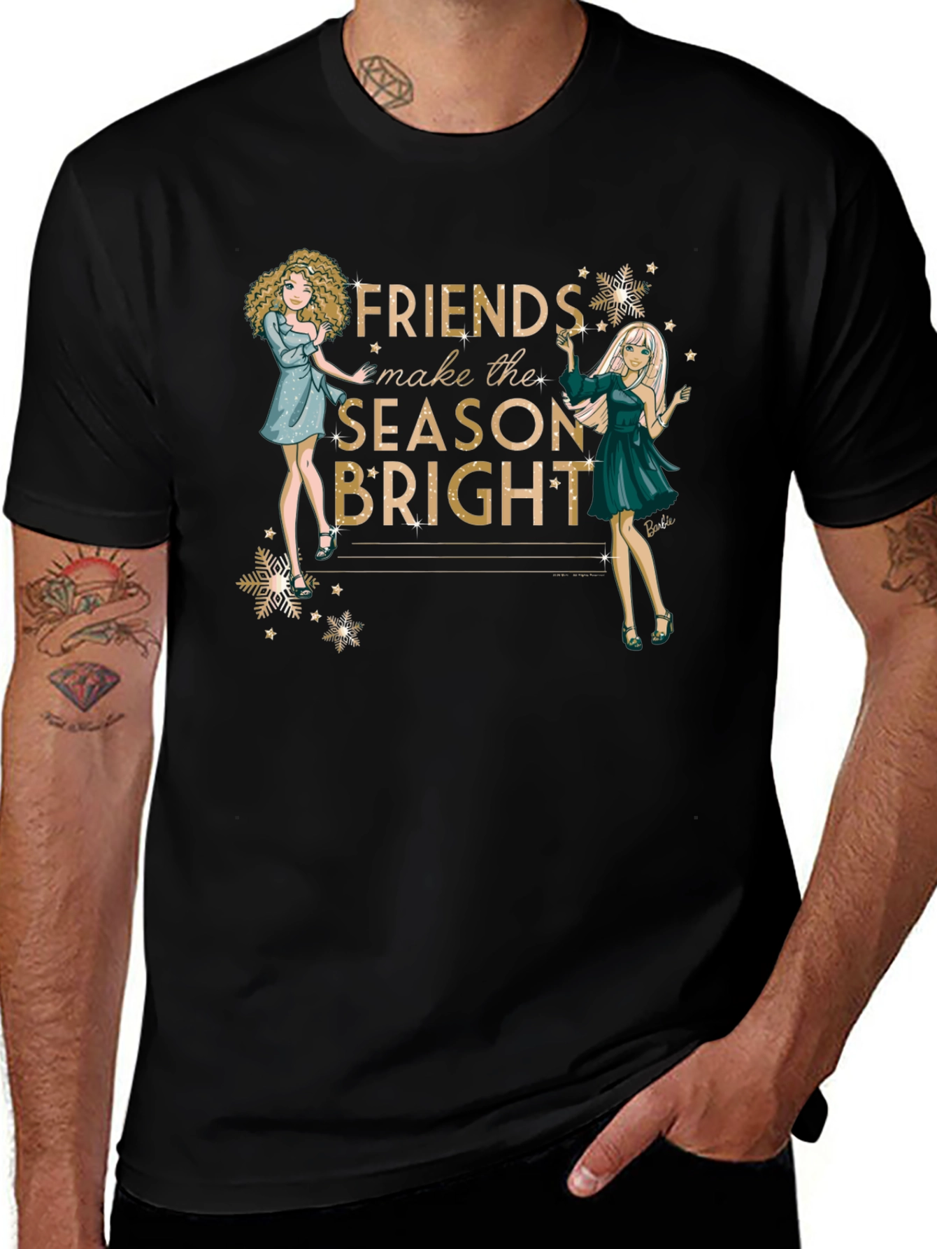 Friends Make The Season Bright Graphic Tee