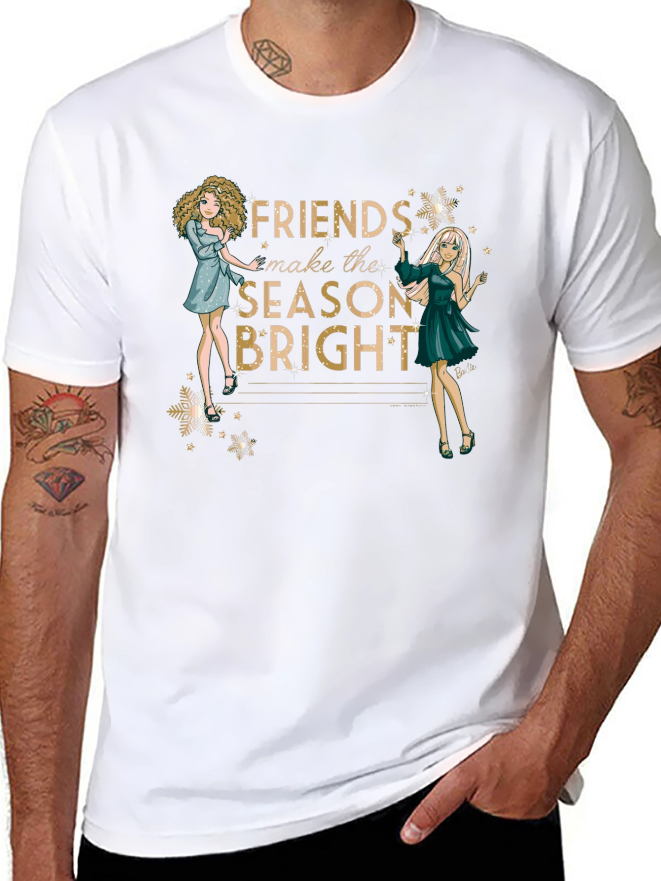 Friends Make The Season Bright Graphic Tee