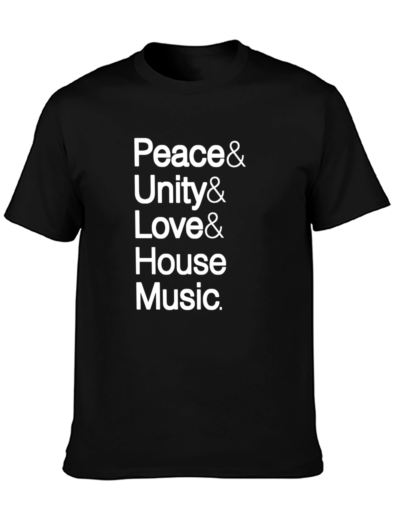 Peace Unity Love House Music Tee