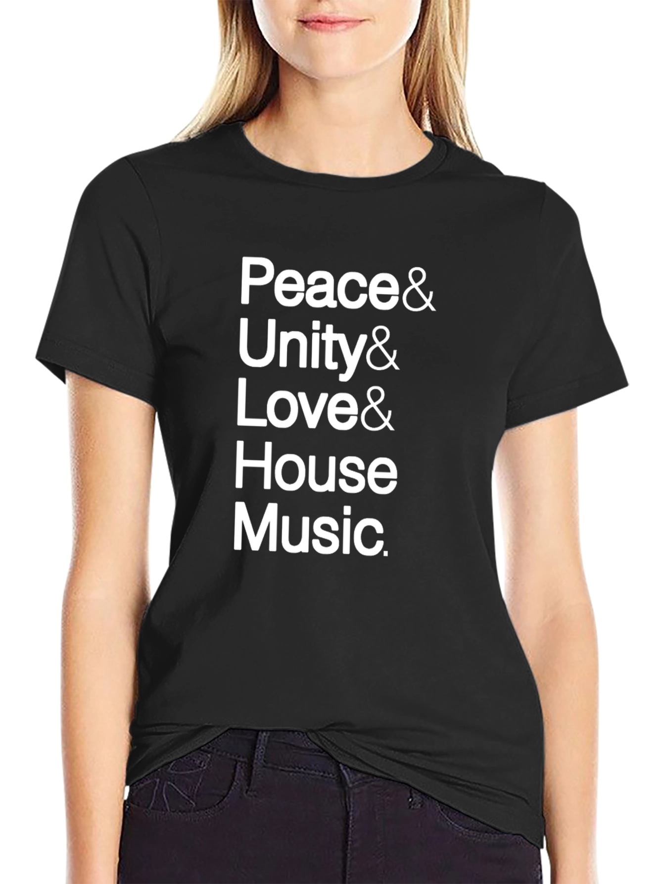 Peace Unity Love House Music Tee