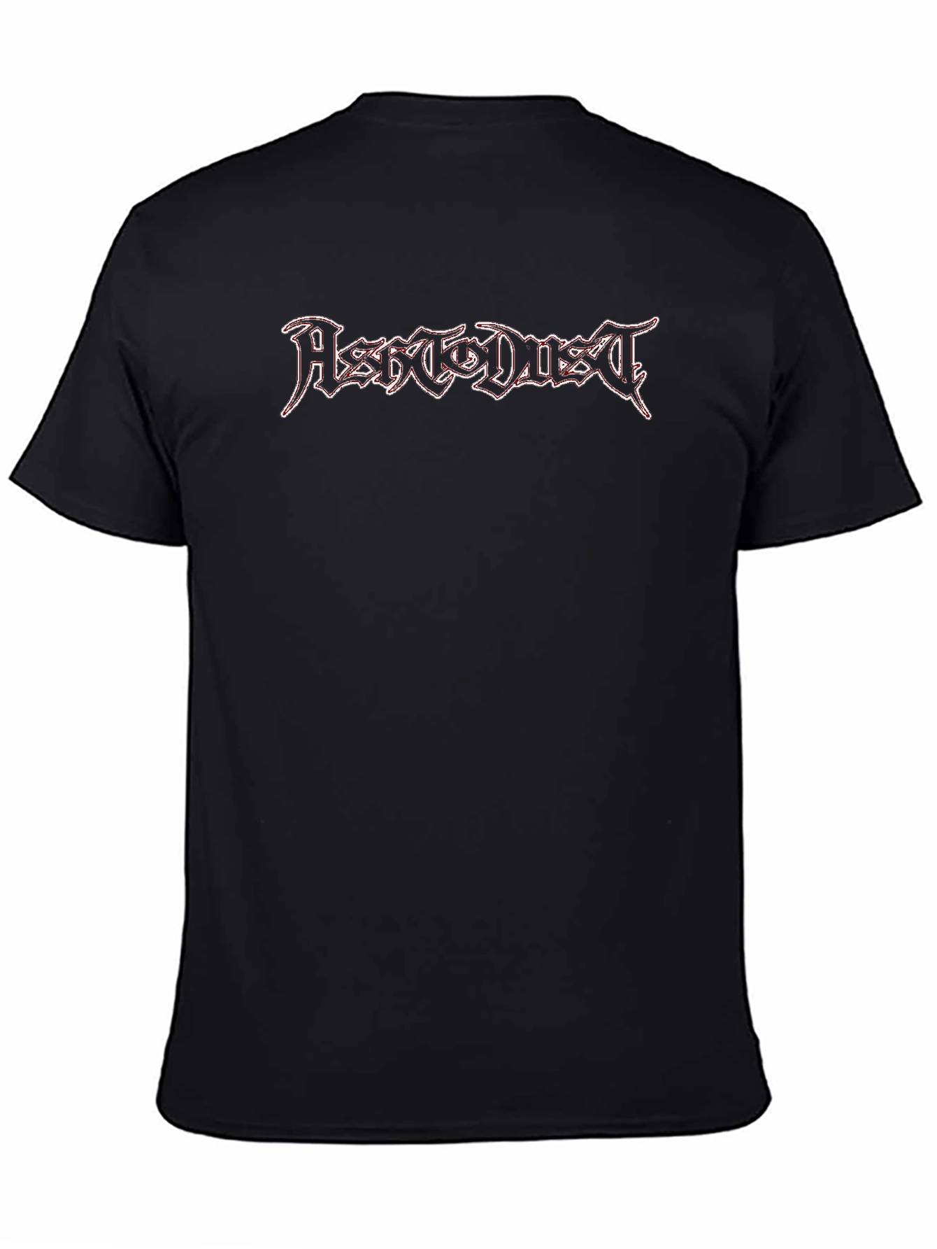 Ashes To Dust Black Graphic T-Shirt