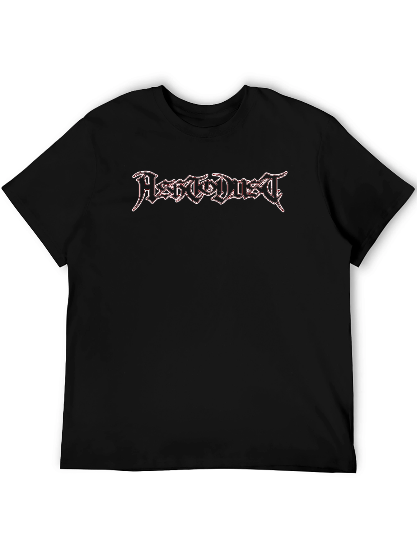 Ashes To Dust Black Graphic T-Shirt