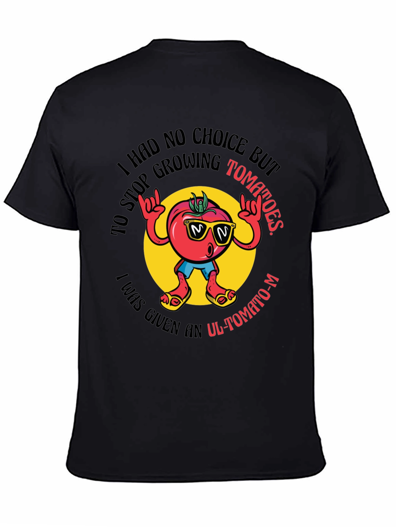 Tomato Graphic Tee - Funny Vegetable Humor