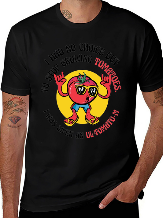 Tomato Graphic Tee - Funny Vegetable Humor