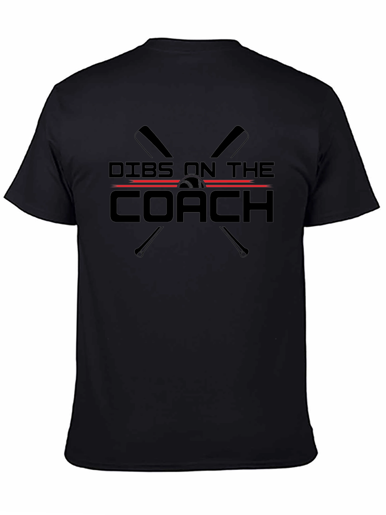 Dibs On The Coach T-Shirt - Baseball Mom Tee