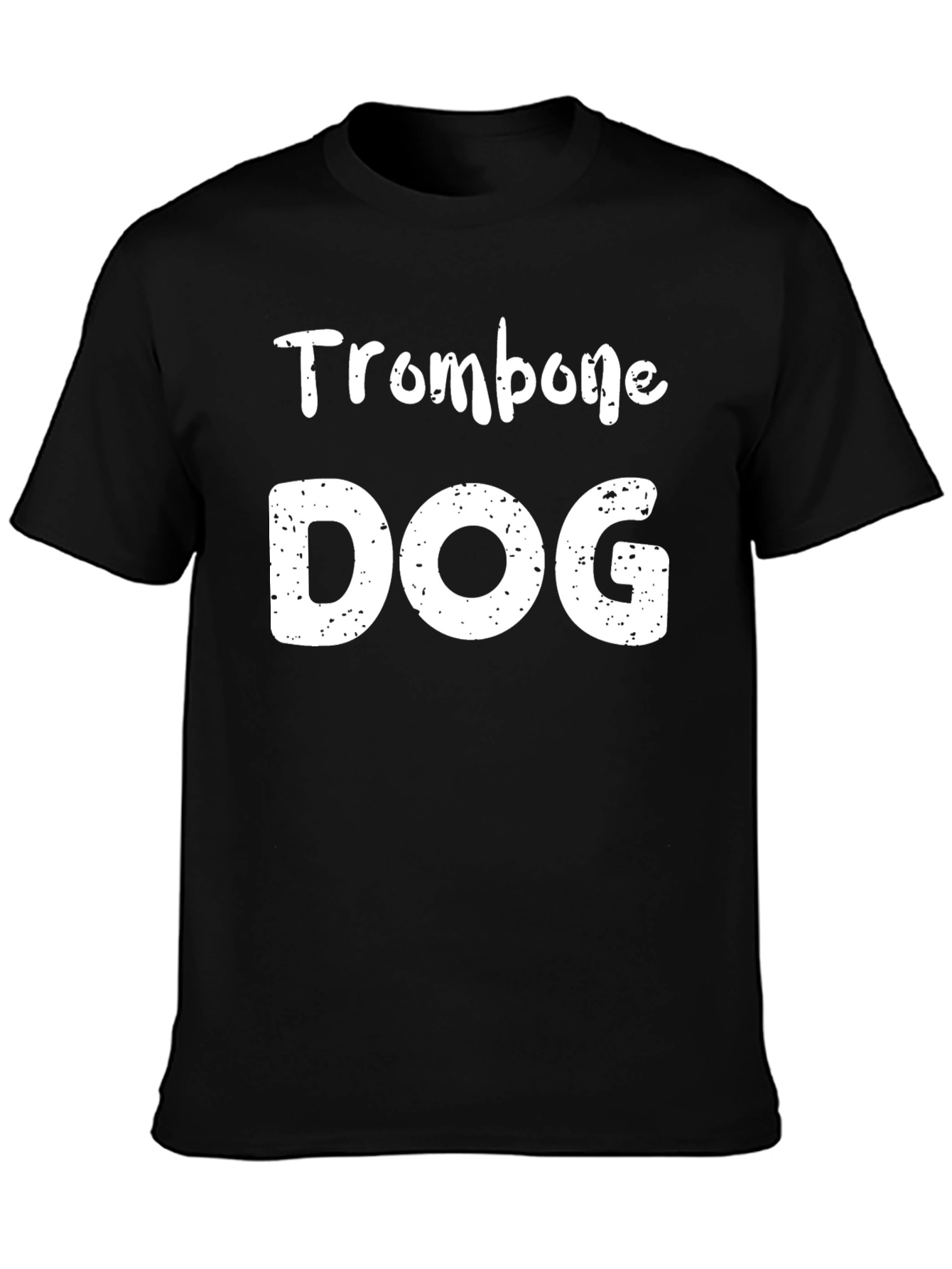 Trombone Dog Graphic T-Shirt