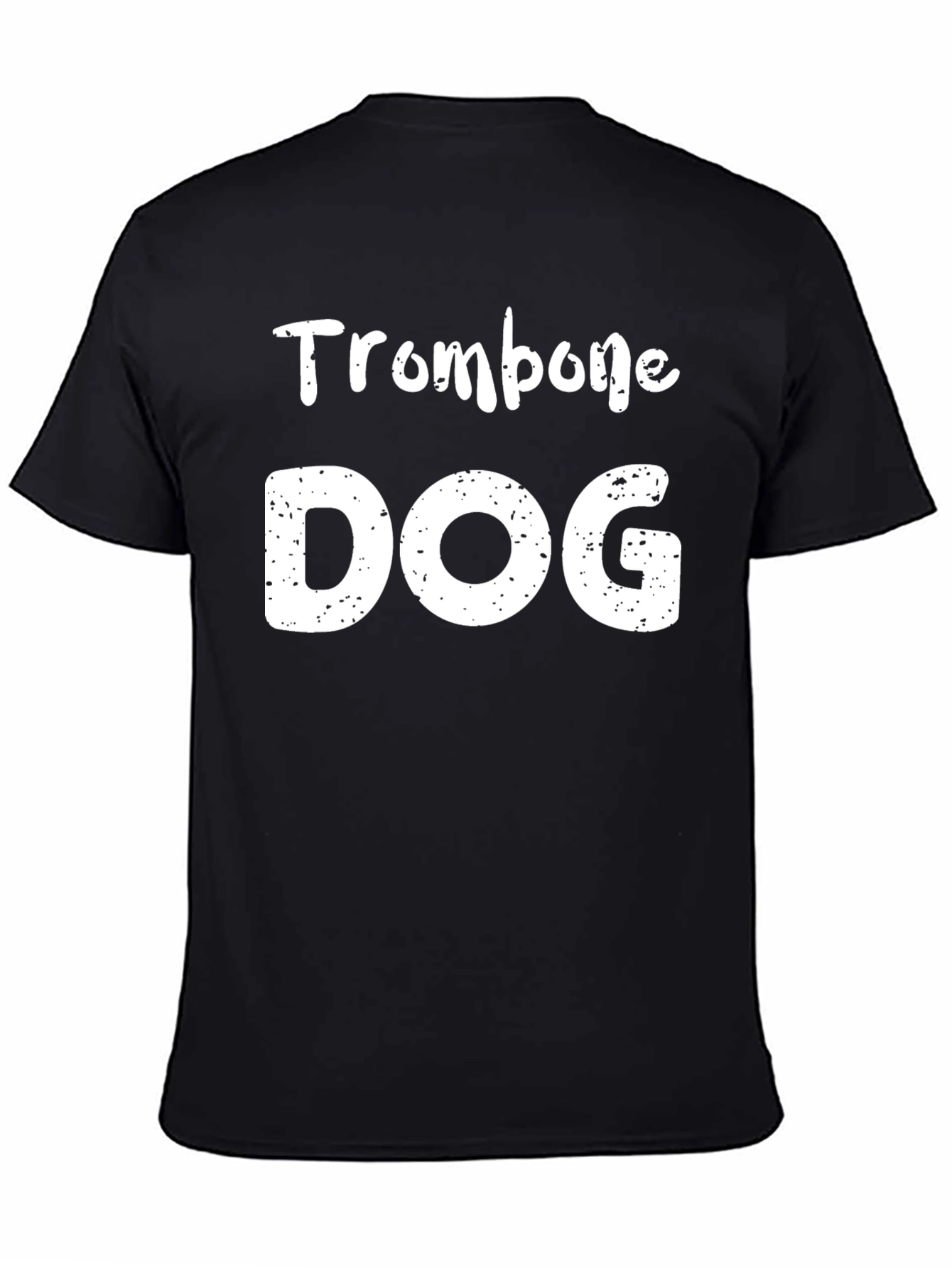 Trombone Dog Graphic T-Shirt