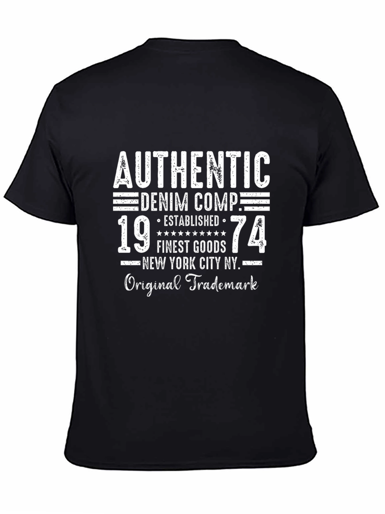 Authentic Denim Est. 1974 Graphic Tee
