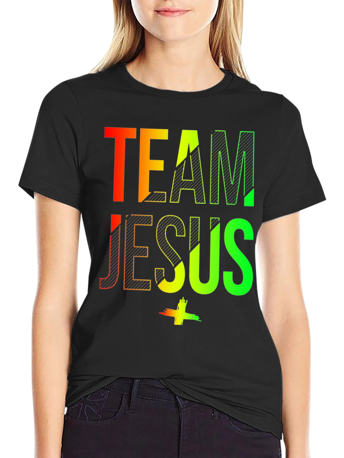 Team Jesus Graphic T-Shirt - Religious Apparel