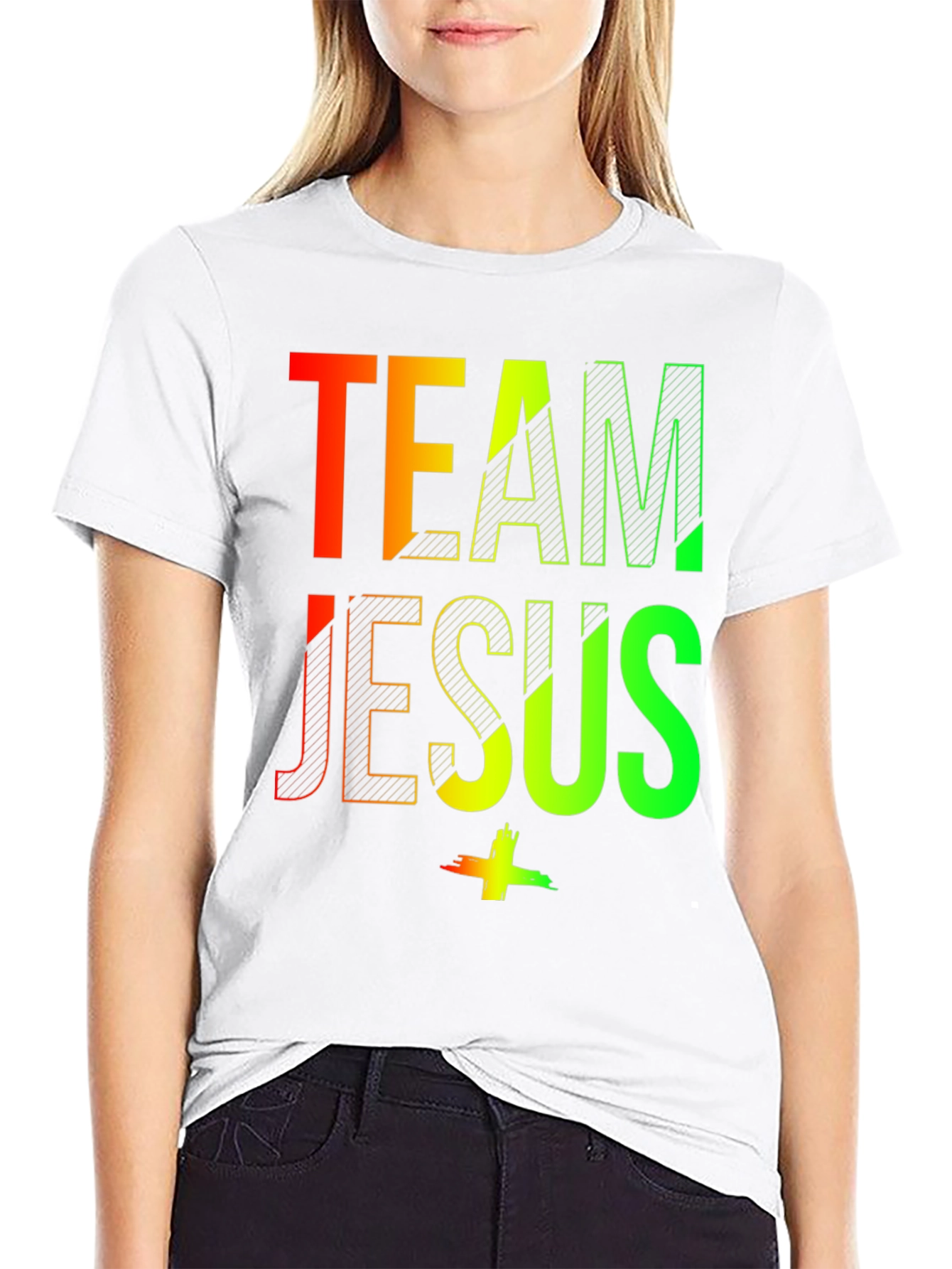 Team Jesus Graphic T-Shirt - Religious Apparel