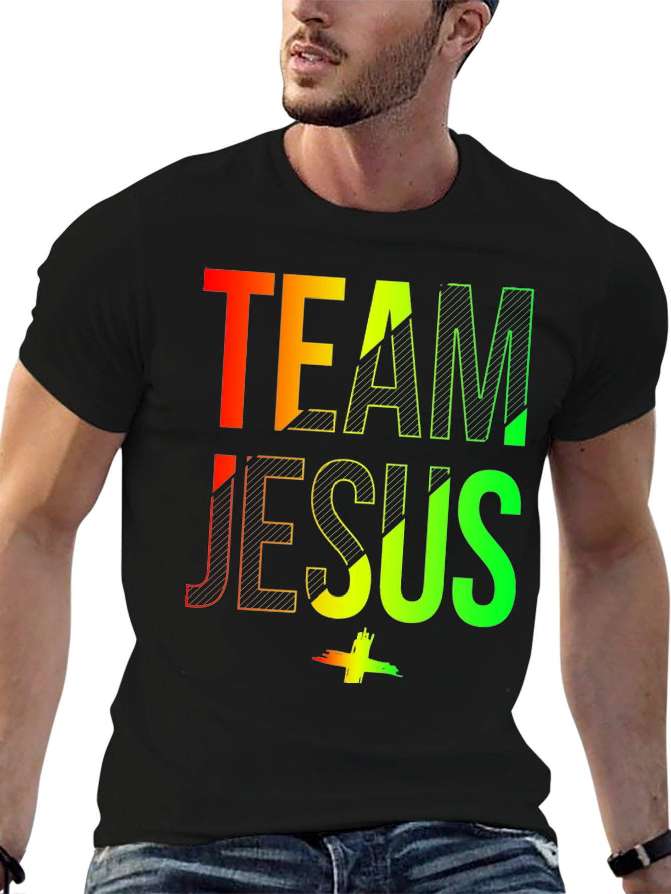 Team Jesus Graphic T-Shirt - Religious Apparel