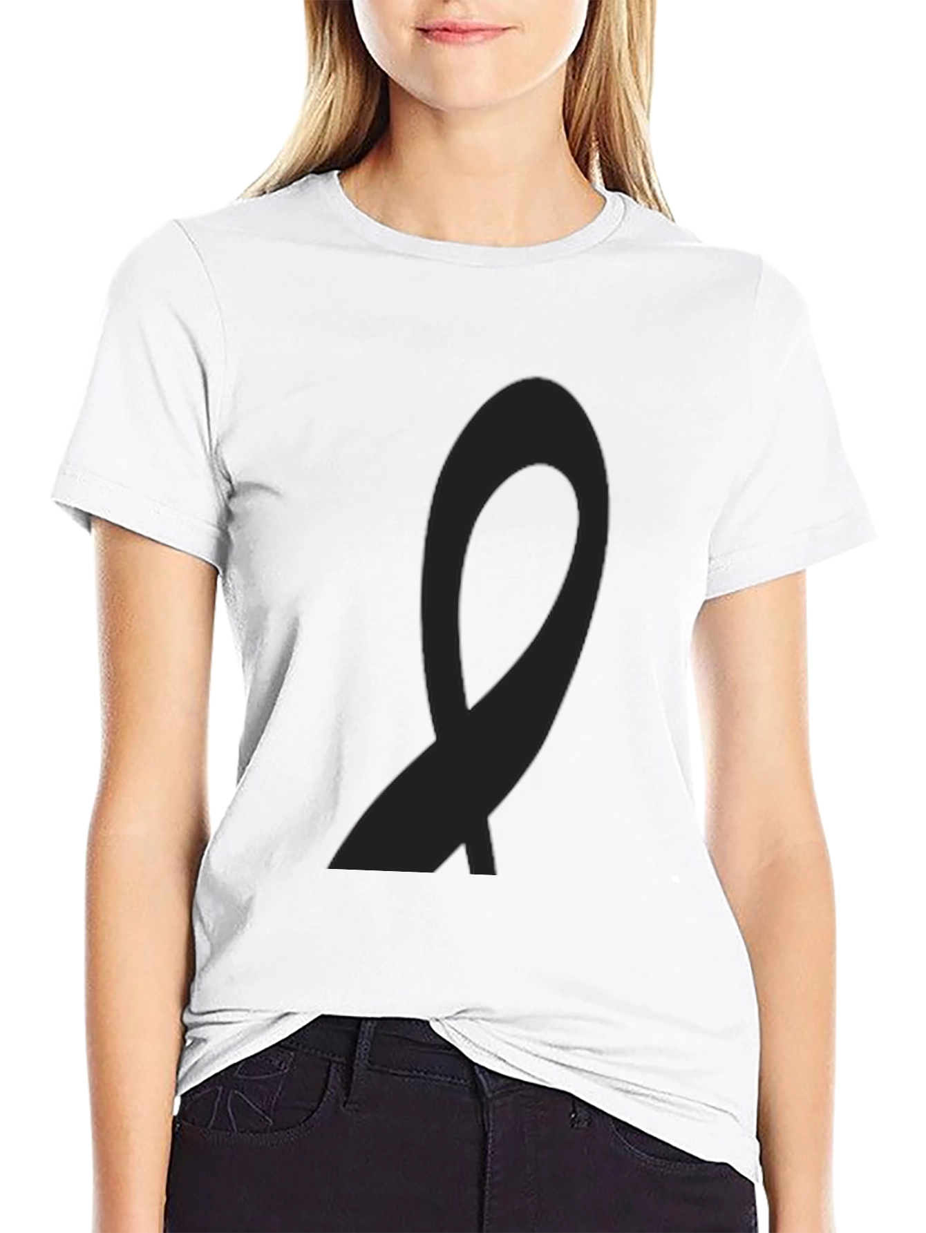 Black Ribbon Tee - Awareness & Support