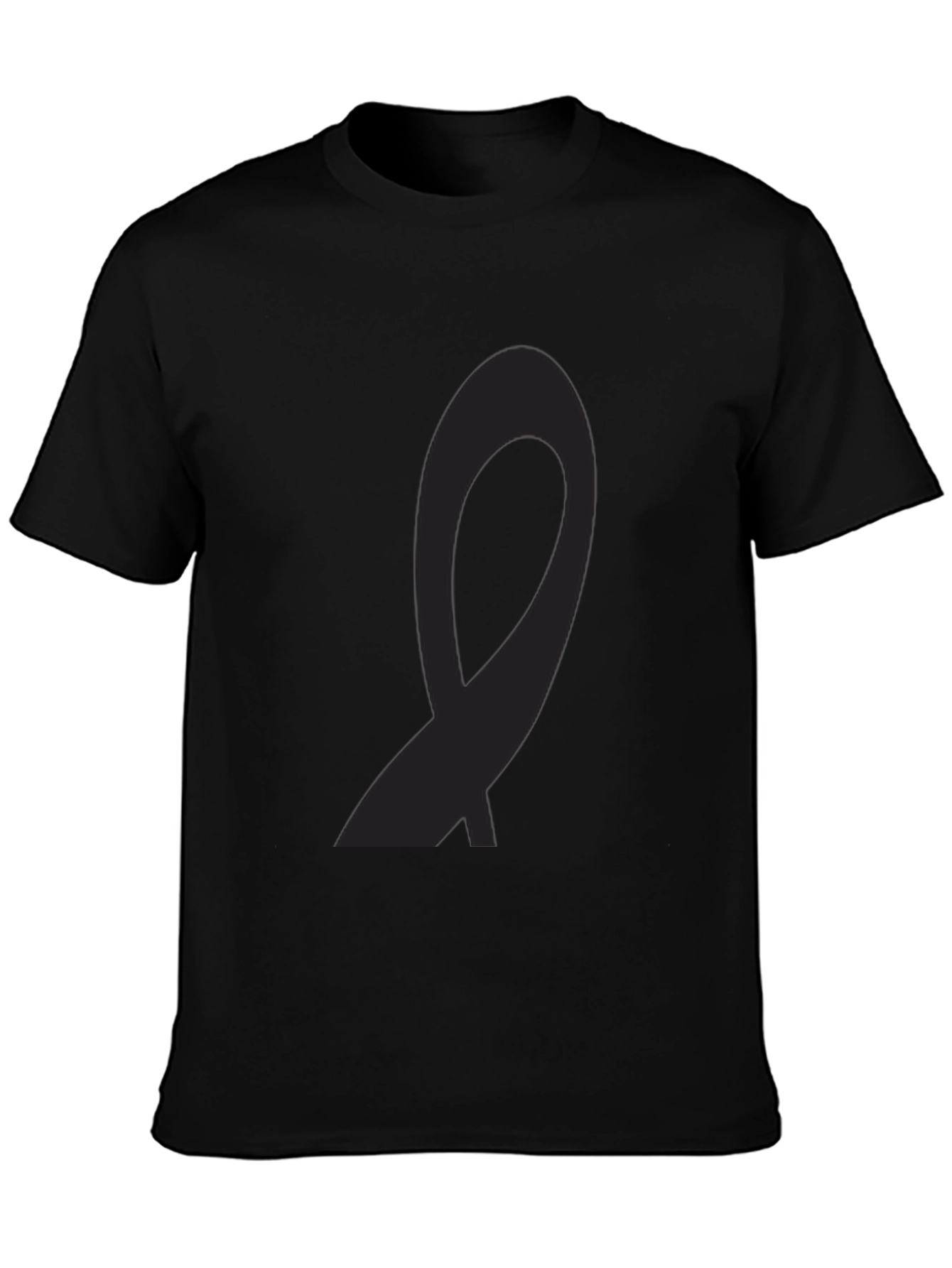 Black Ribbon Tee - Awareness & Support
