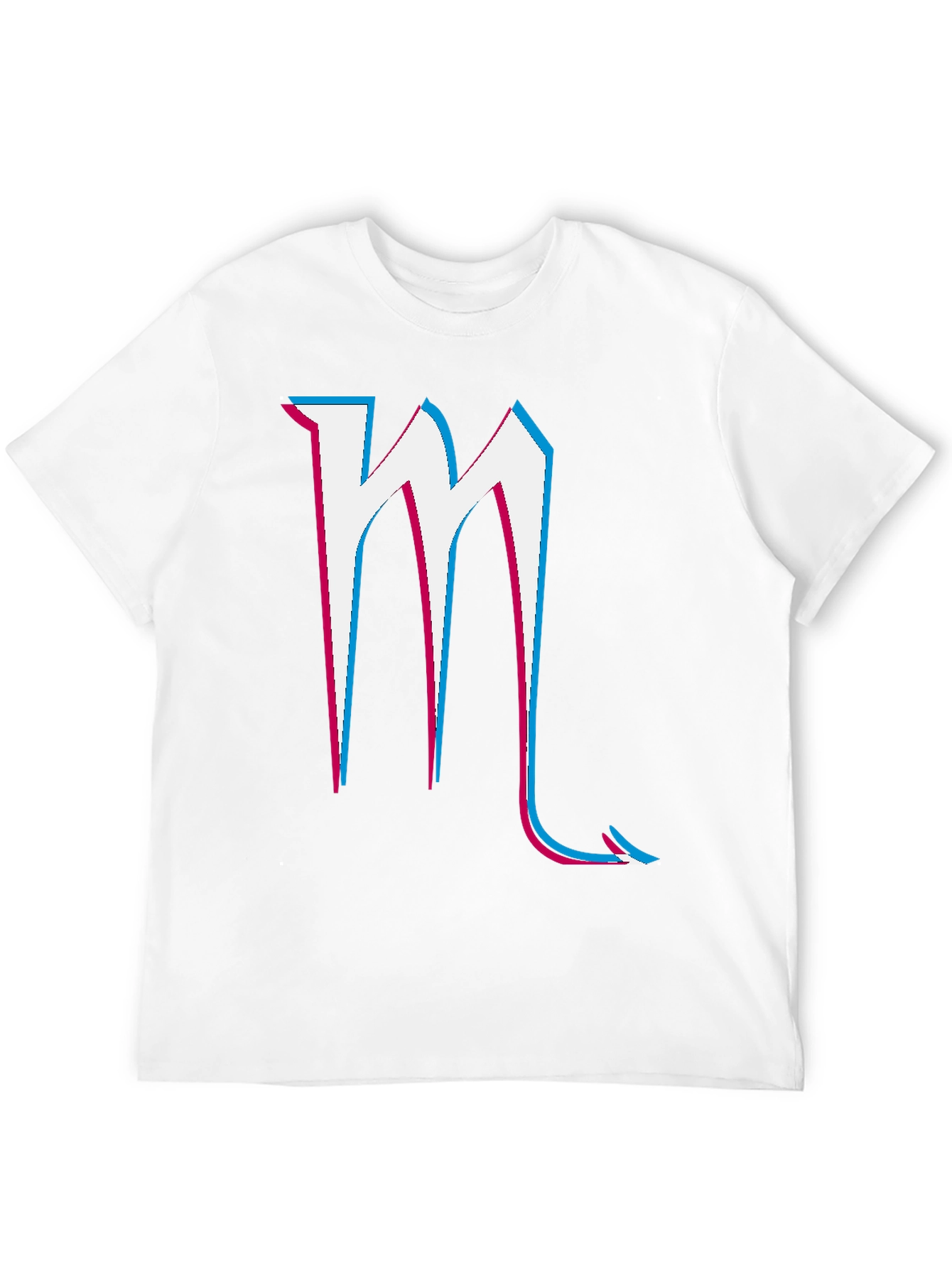 Scorpio Symbol Graphic Tee - Black