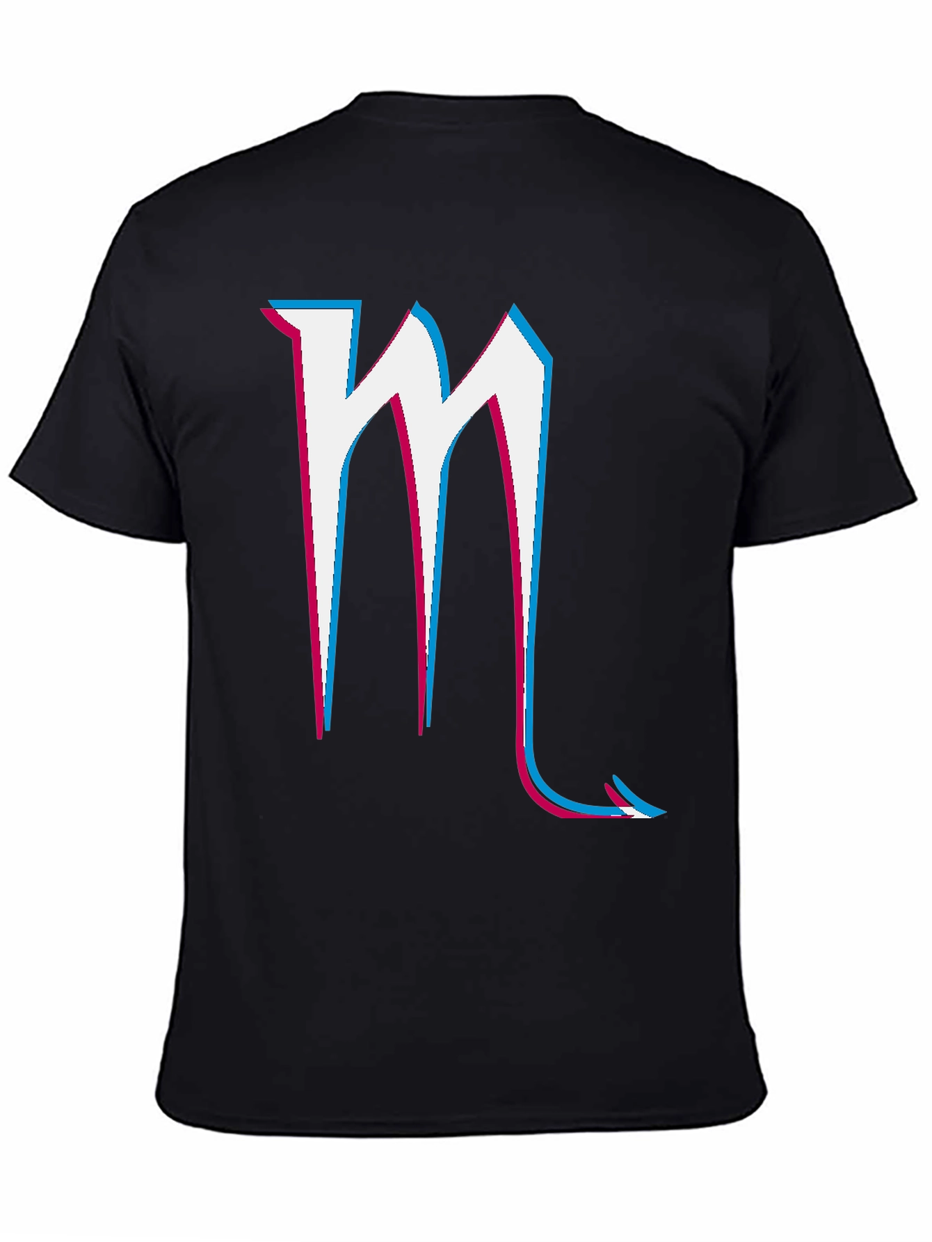 Scorpio Symbol Graphic Tee - Black