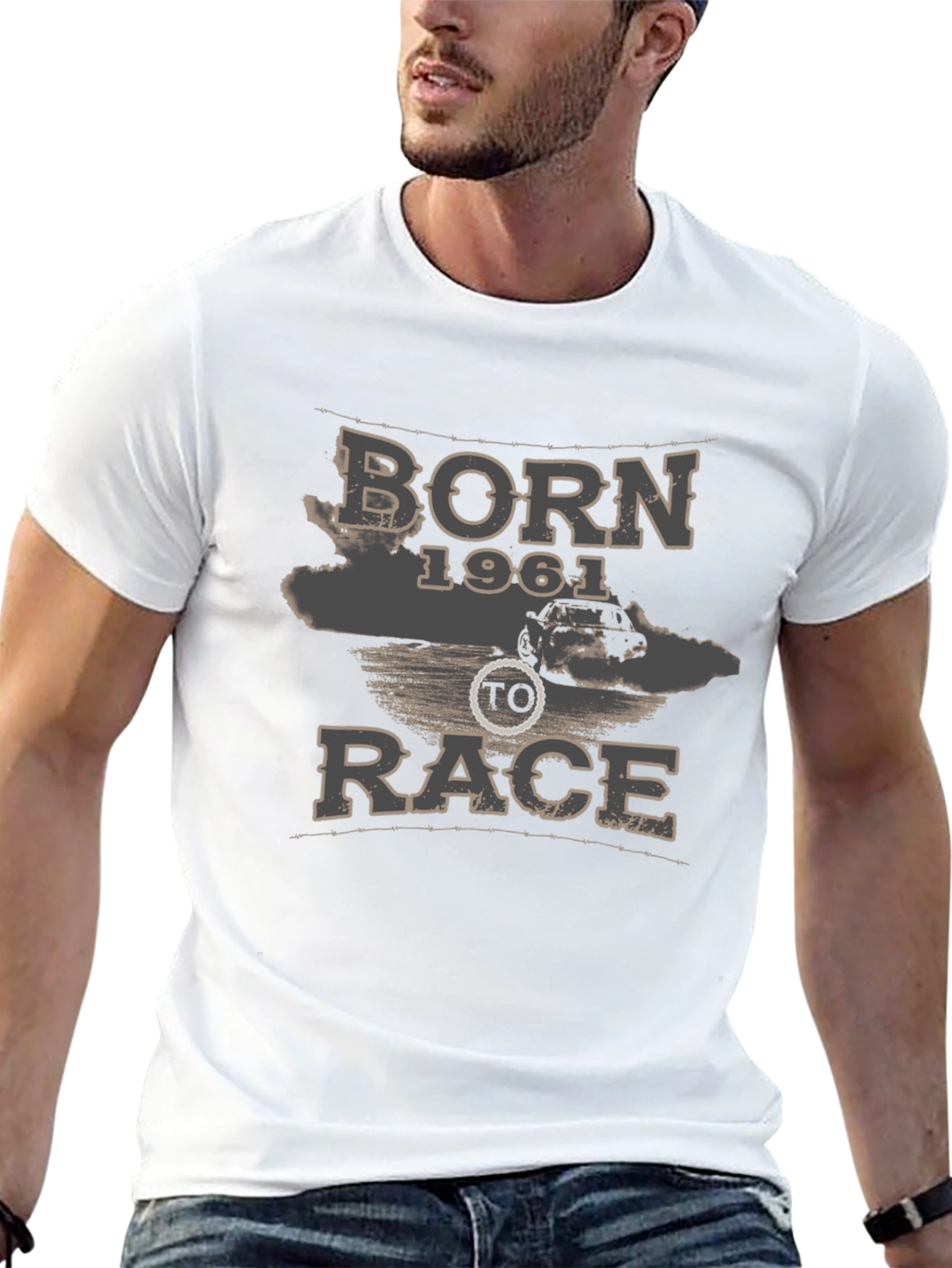 Born 1961 to Race Graphic T-Shirt