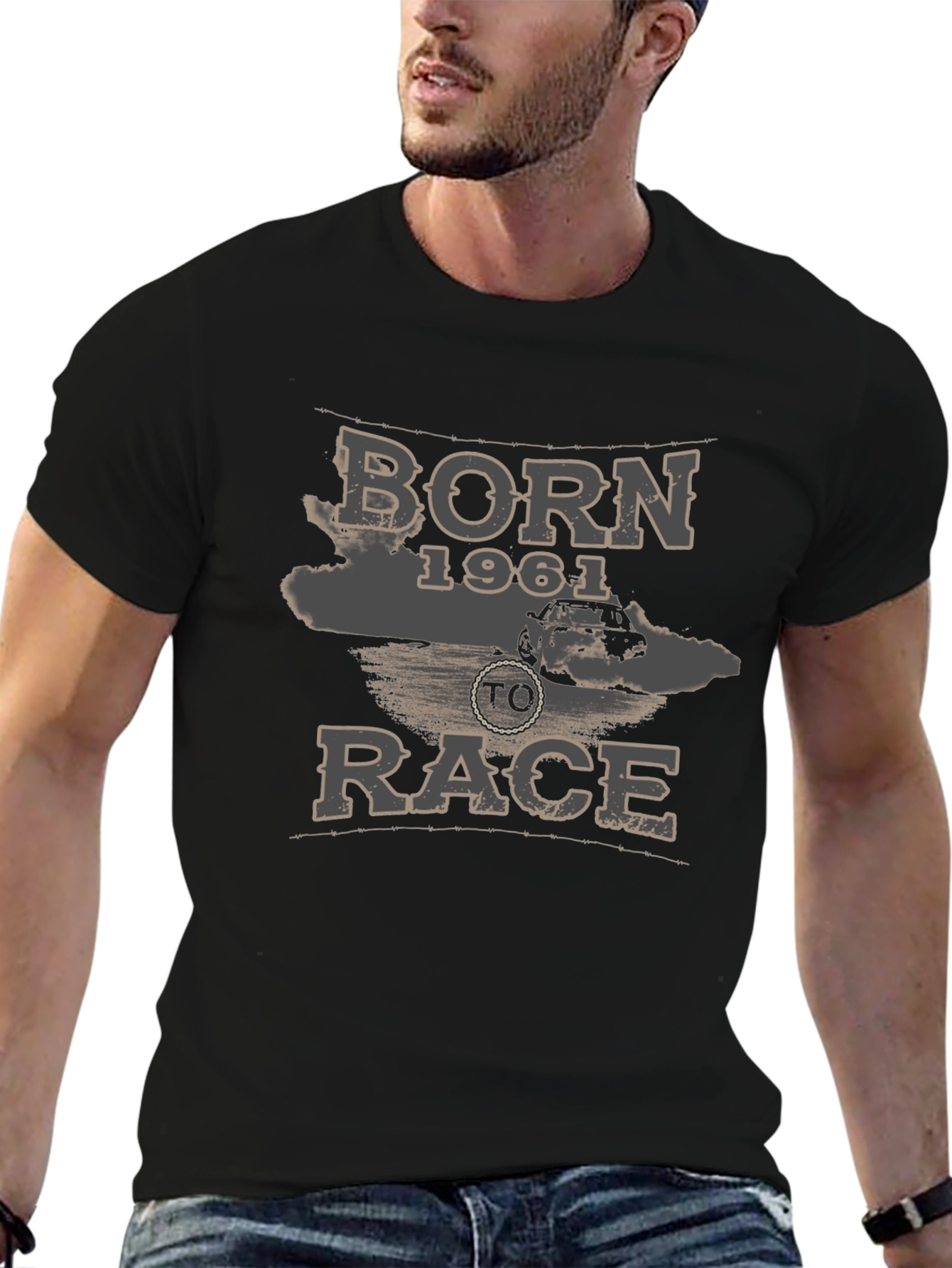Born 1961 to Race Graphic T-Shirt