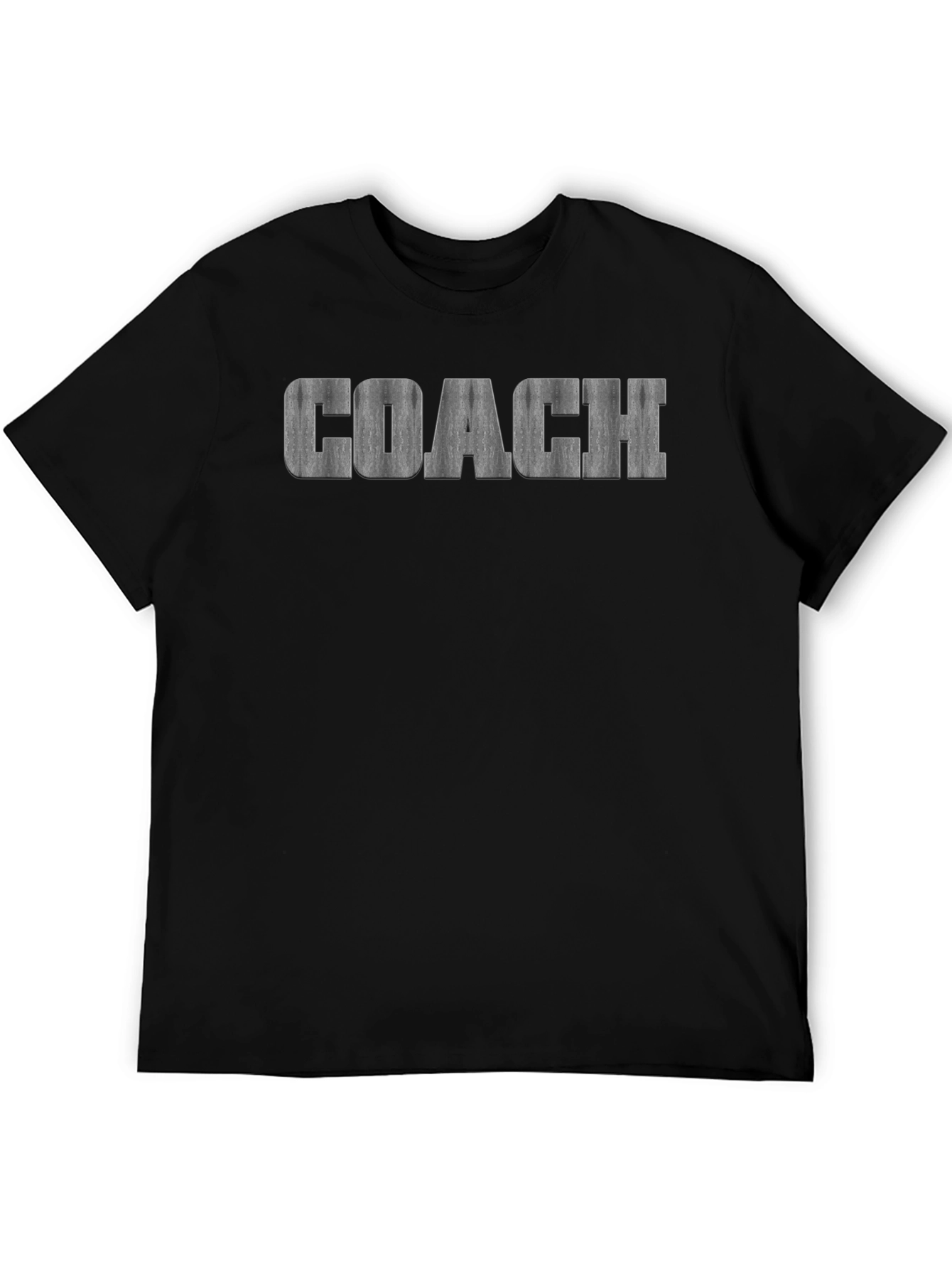 Mens COACH Graphic Print Black T-Shirt