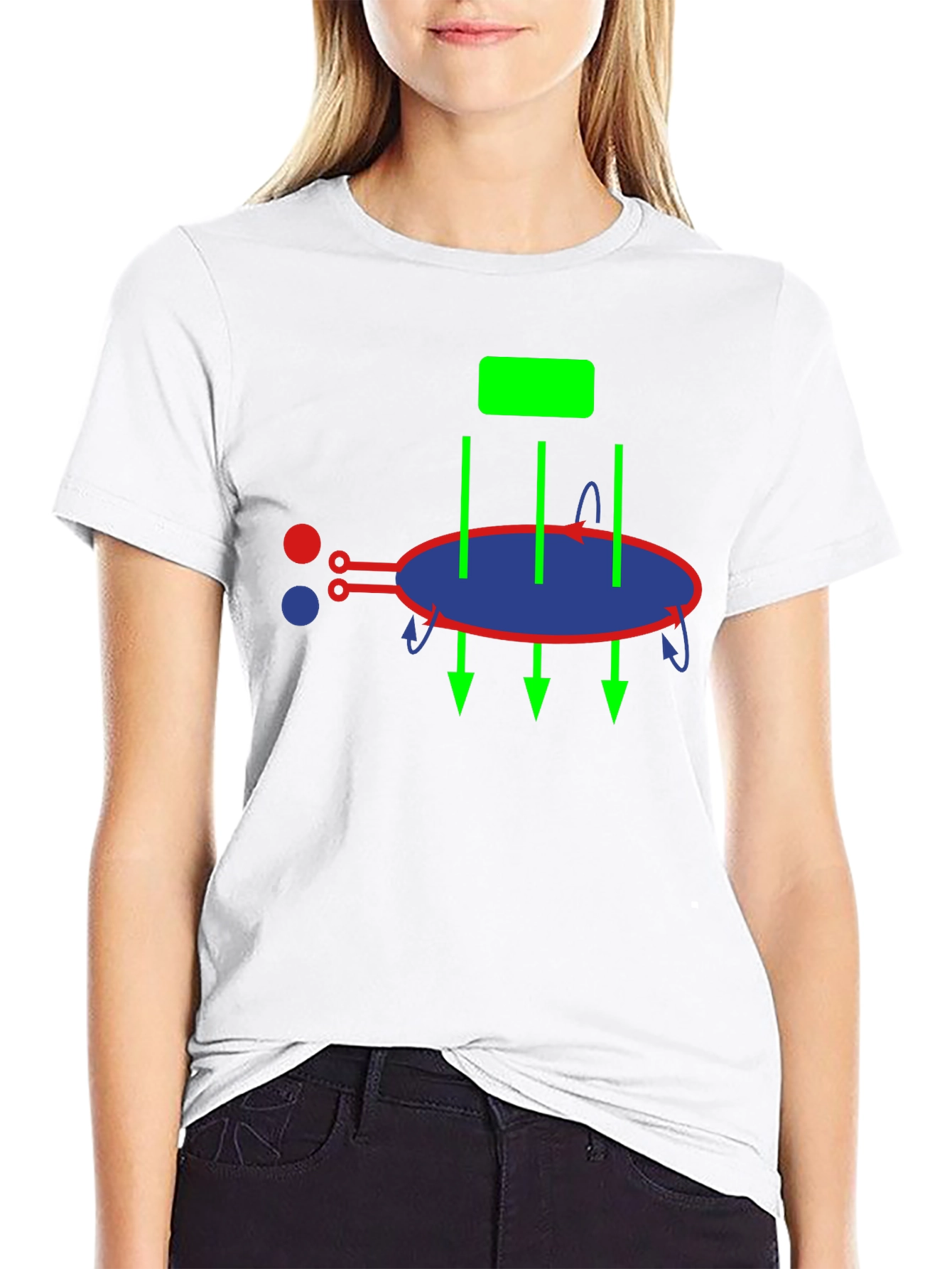Science Diagram Graphic Tee - Unisex Black T-Shirt
