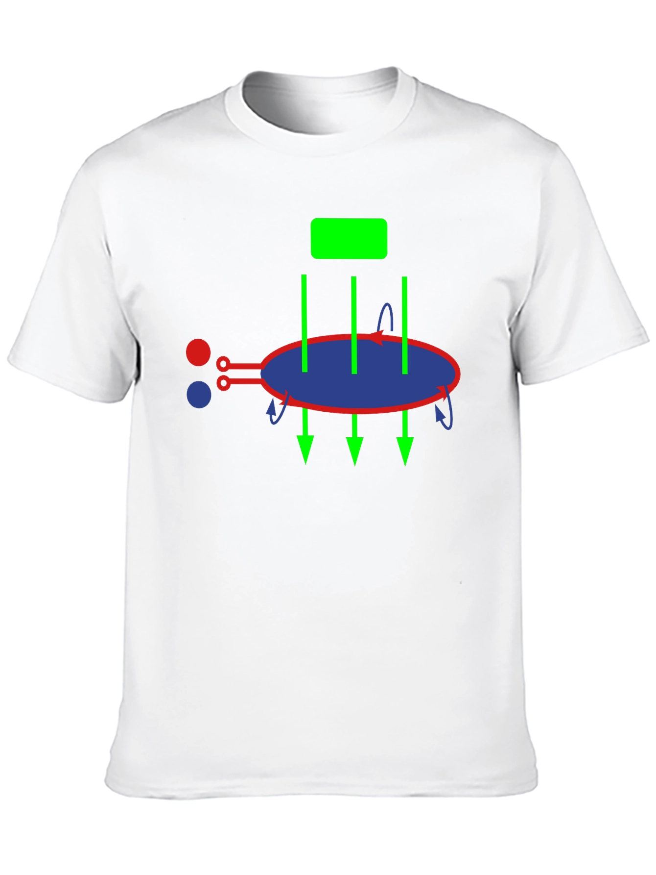 Science Diagram Graphic Tee - Unisex Black T-Shirt