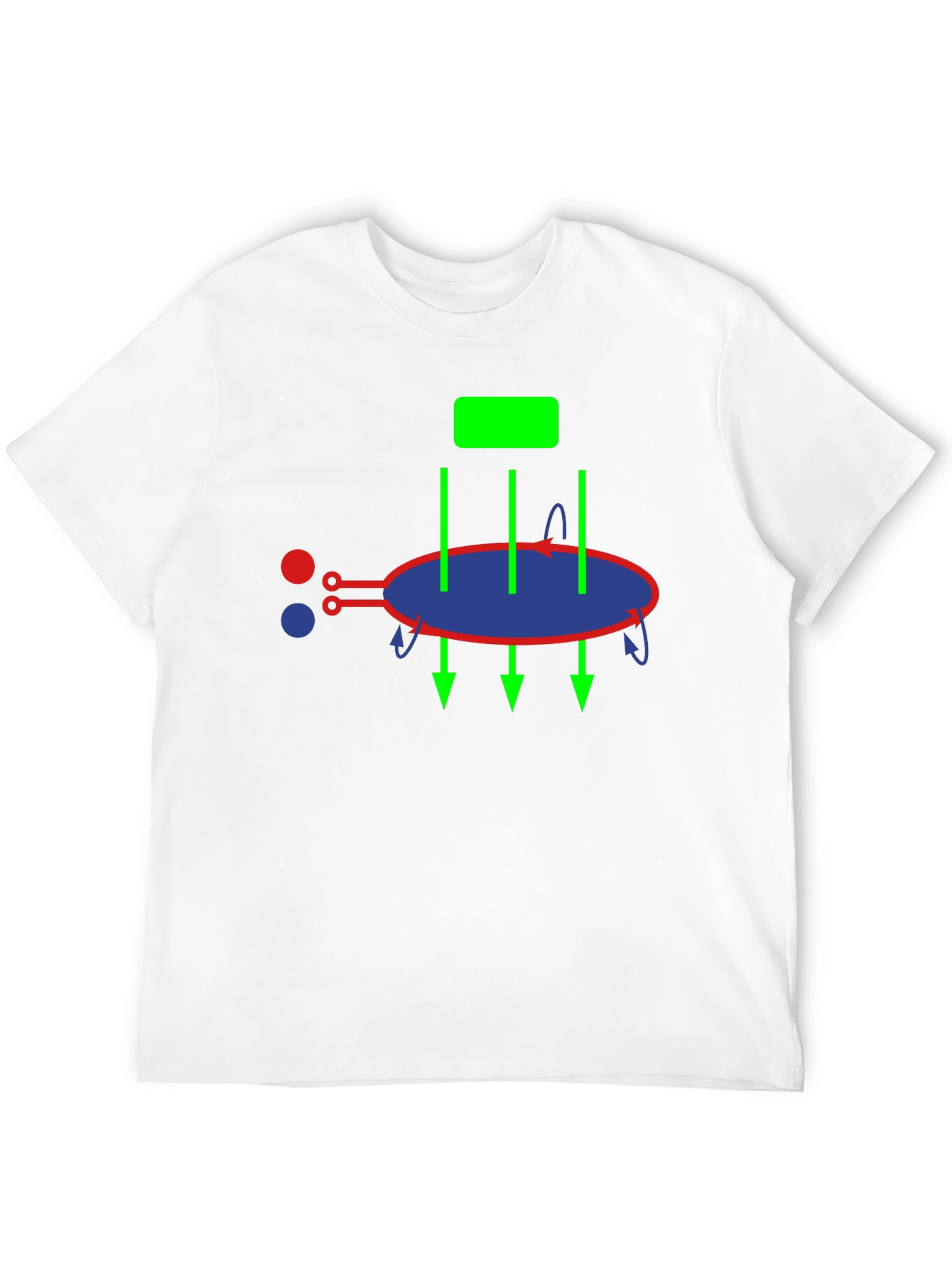 Science Diagram Graphic Tee - Unisex Black T-Shirt