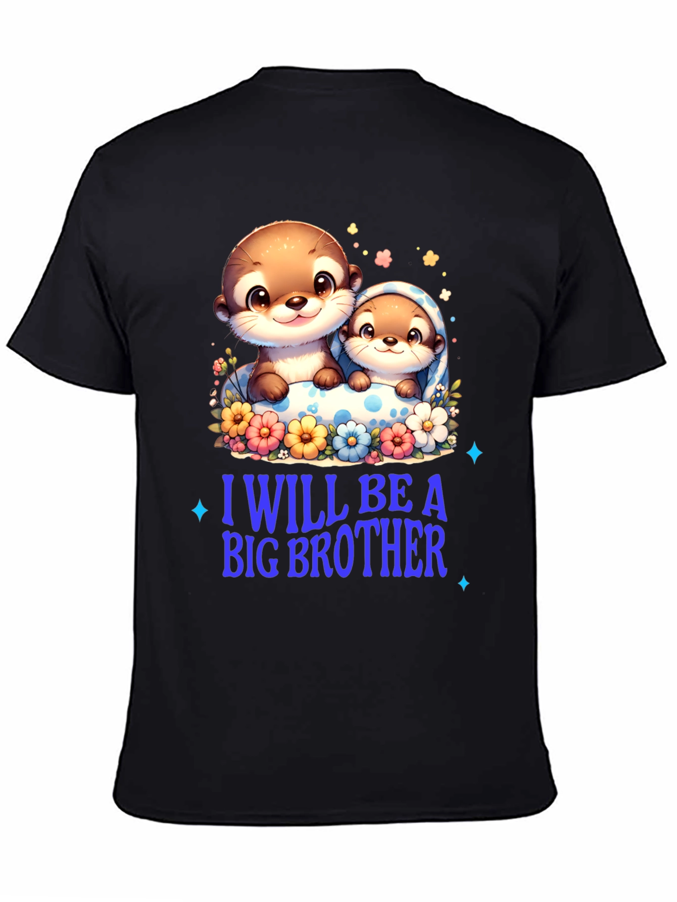 Cute Otter Big Brother T-Shirt