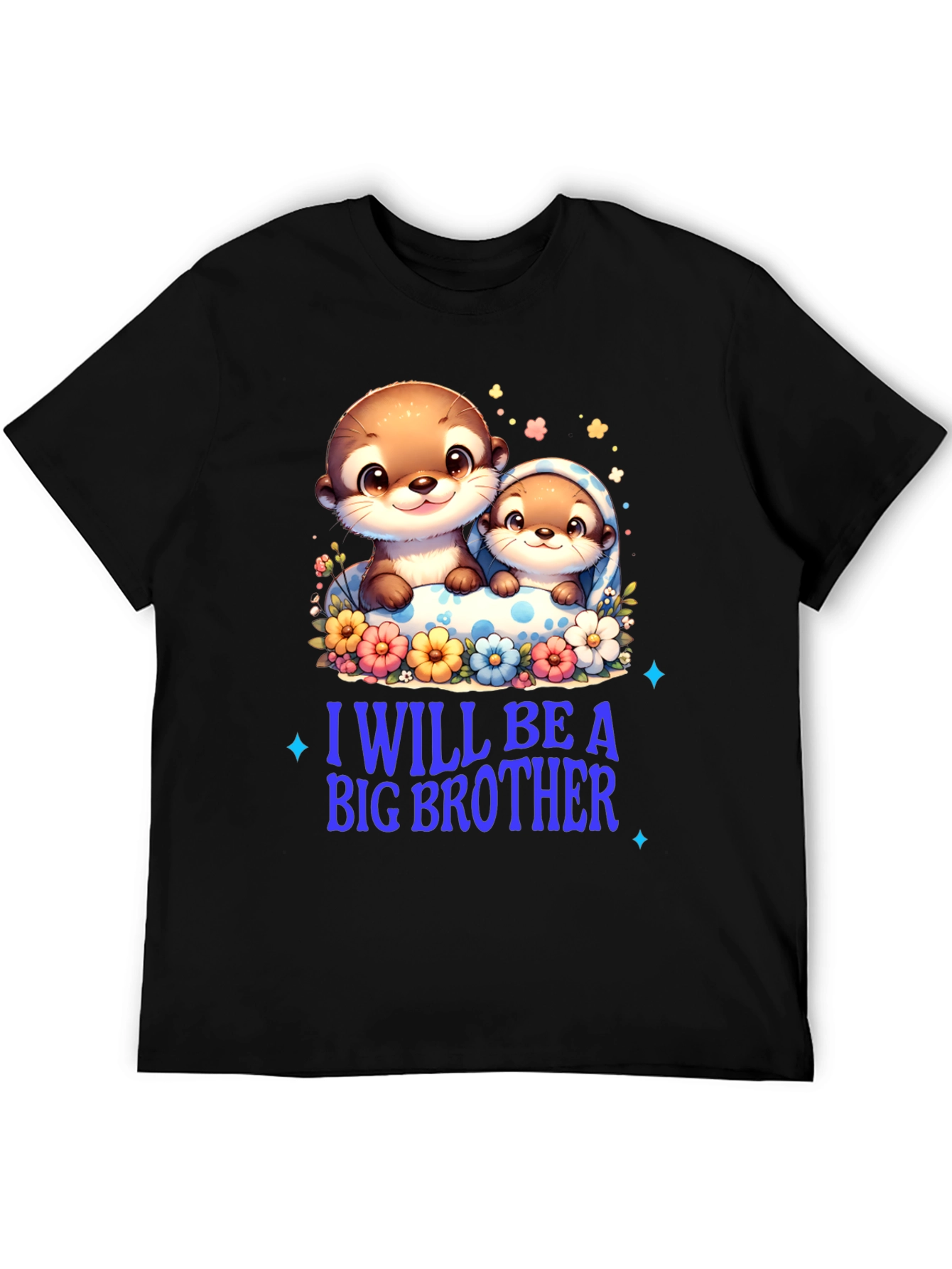 Cute Otter Big Brother T-Shirt