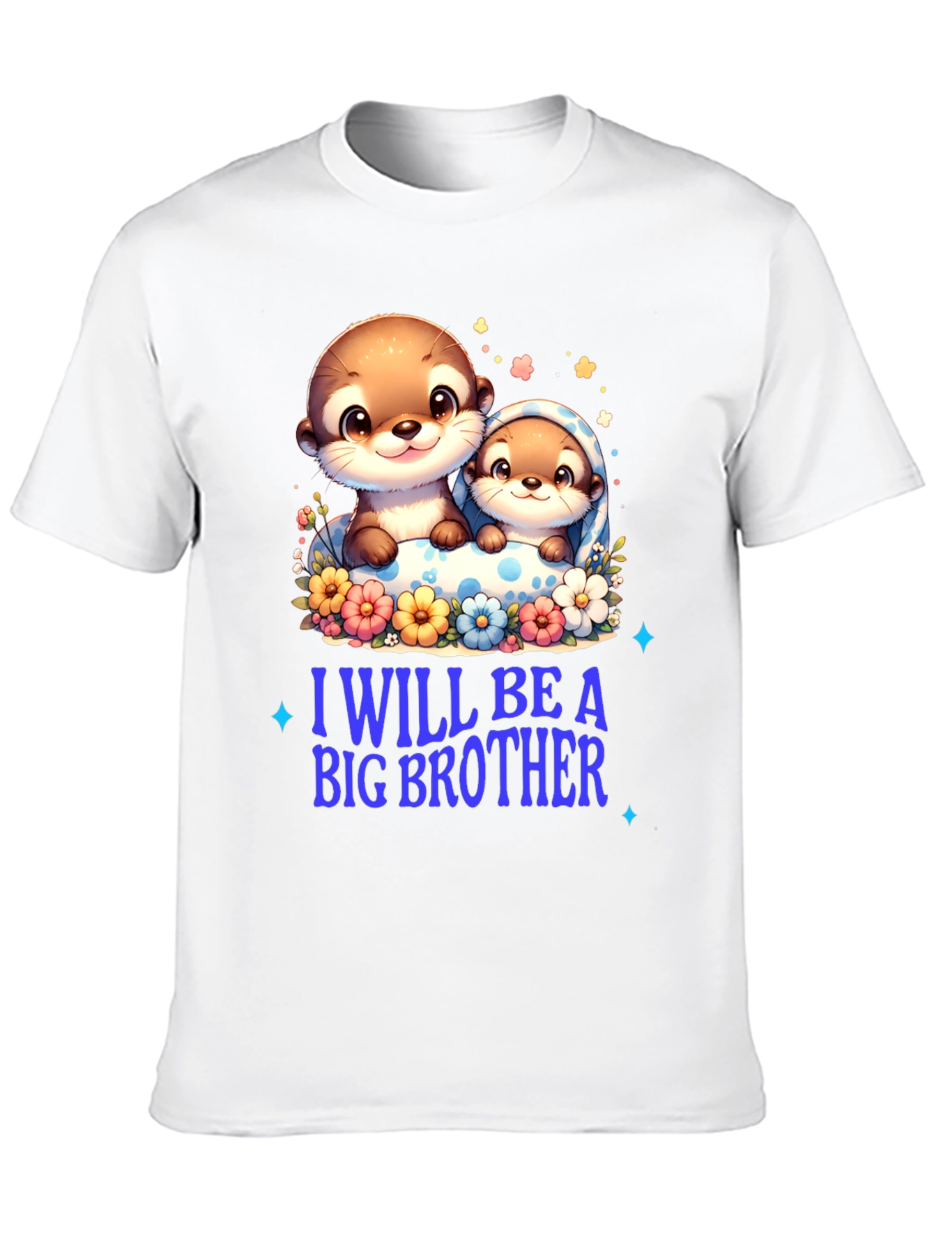 Cute Otter Big Brother T-Shirt
