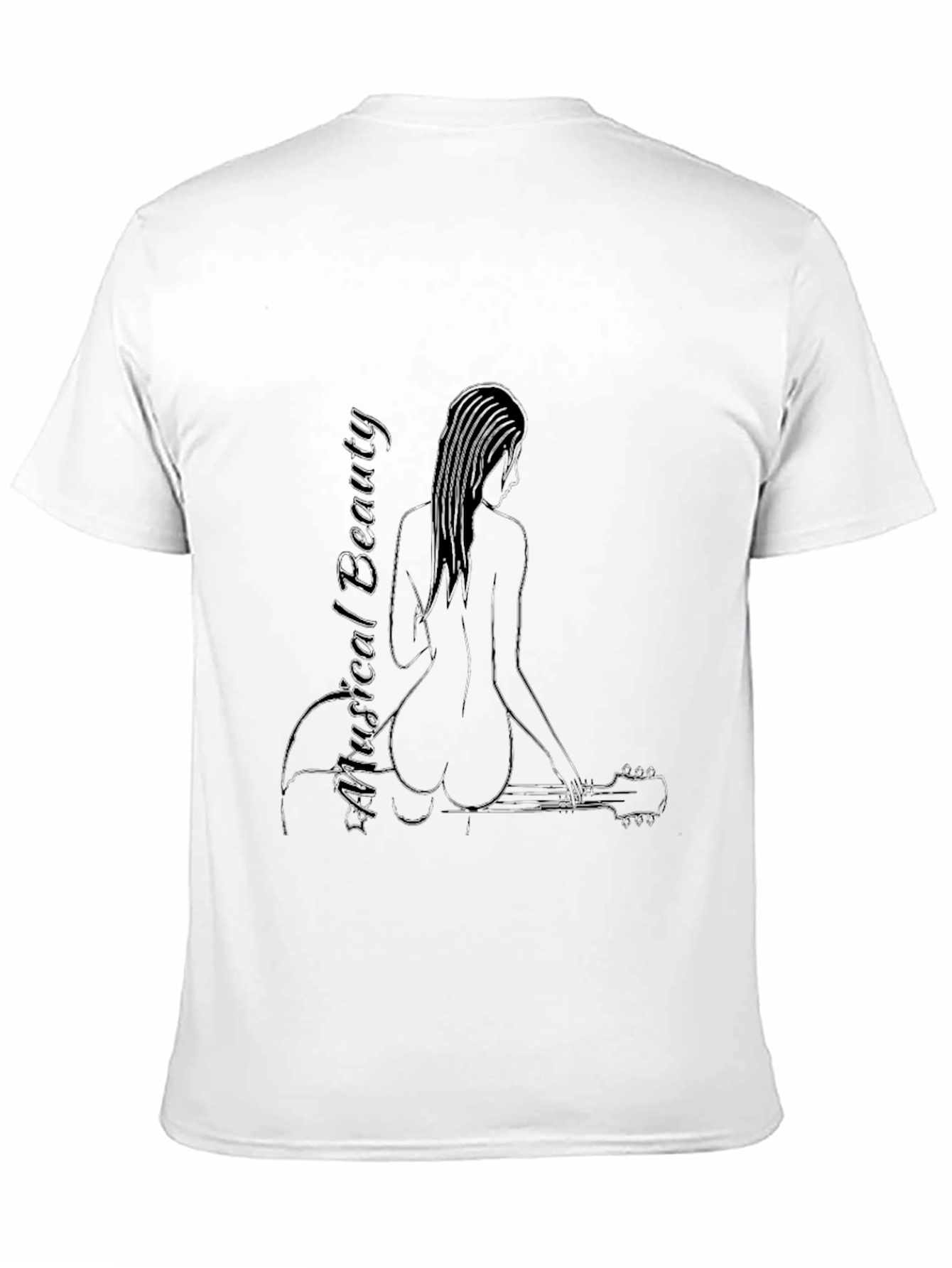 Musical Beauty T-Shirt - Black Graphic Tee