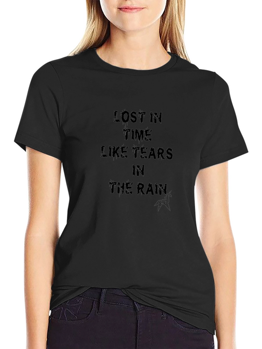 Lost In Time Black T-Shirt