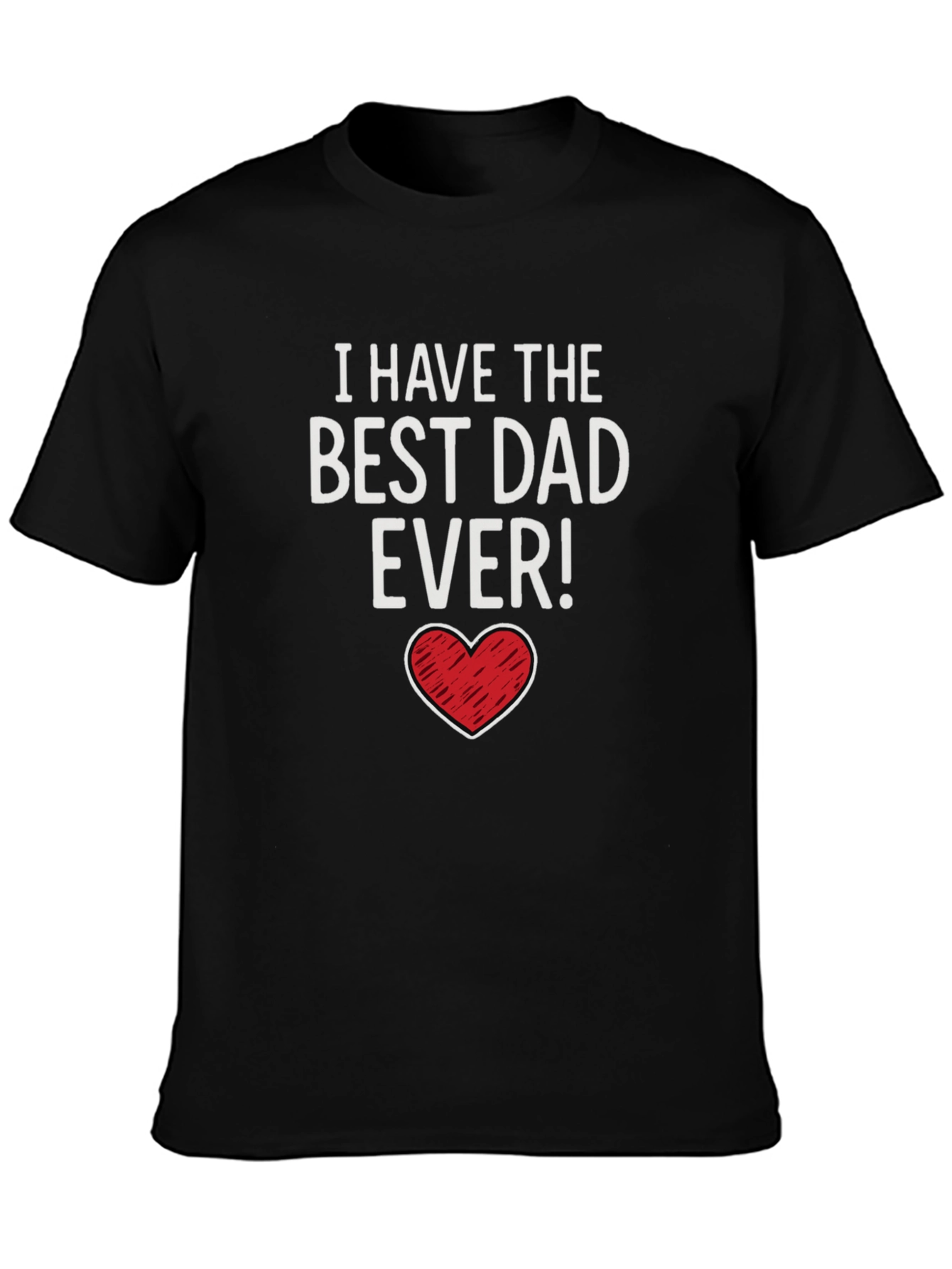 Best Dad Ever Graphic Tee - Fathers Day Gift