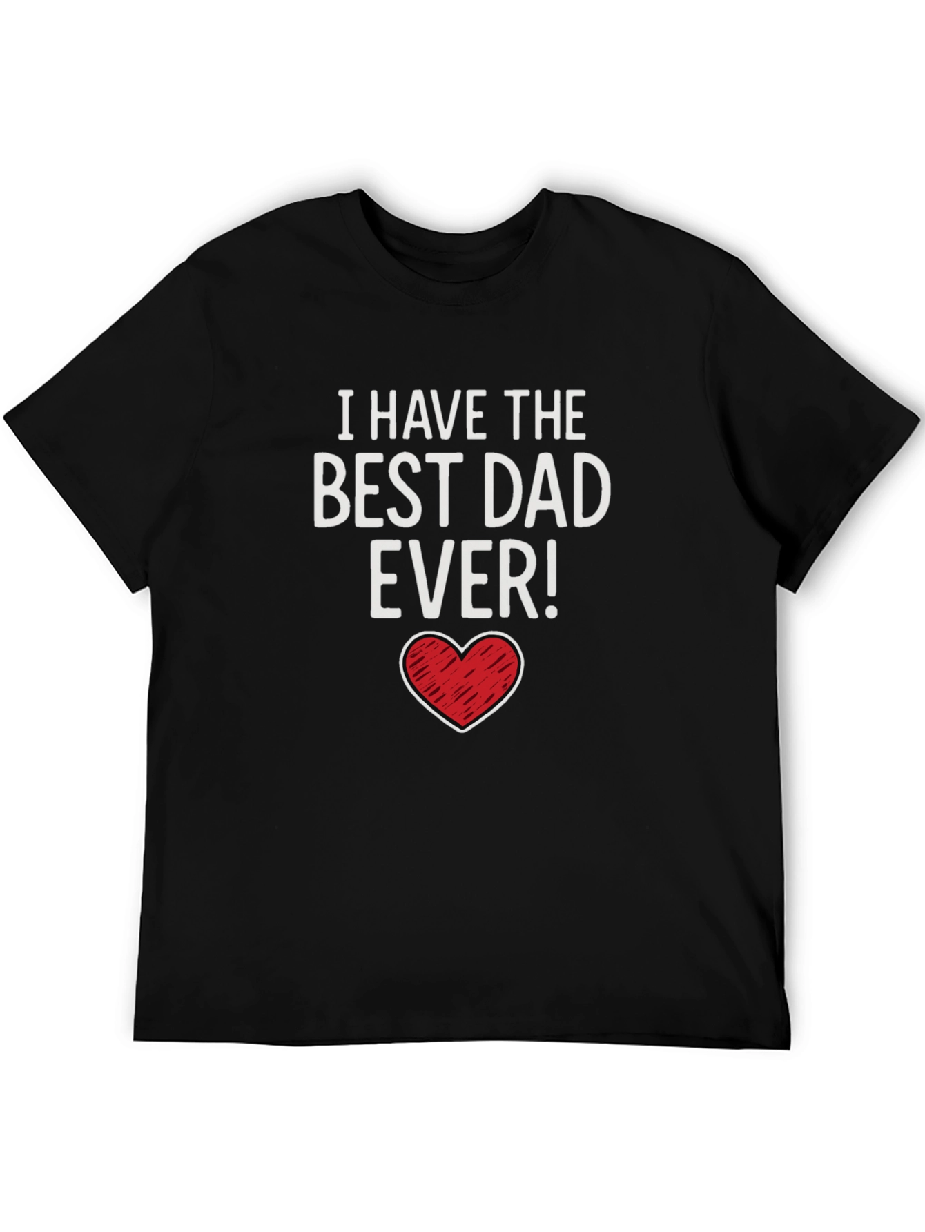 Best Dad Ever Graphic Tee - Fathers Day Gift