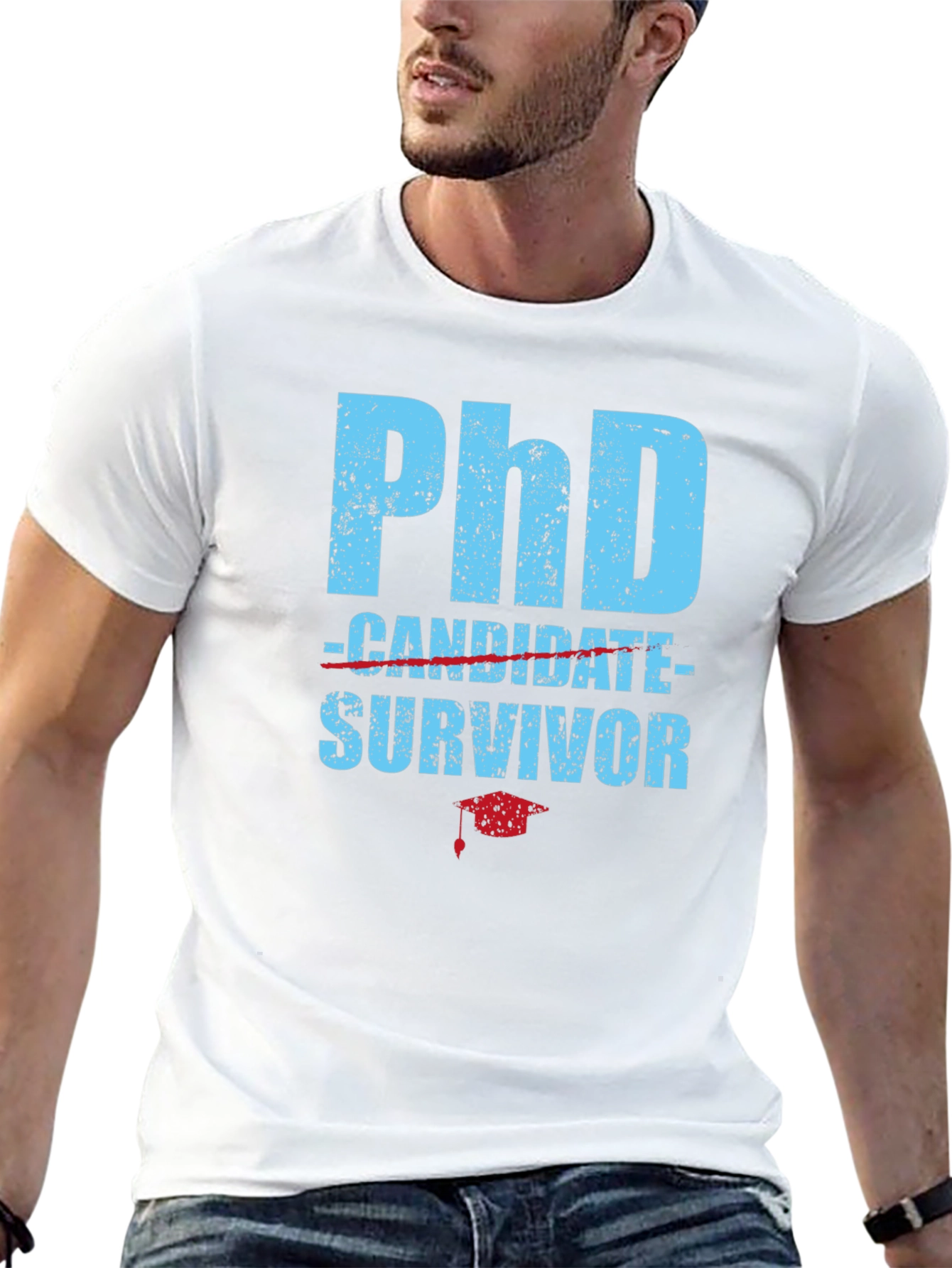 PhD Survivor T-Shirt - Graduation Gift