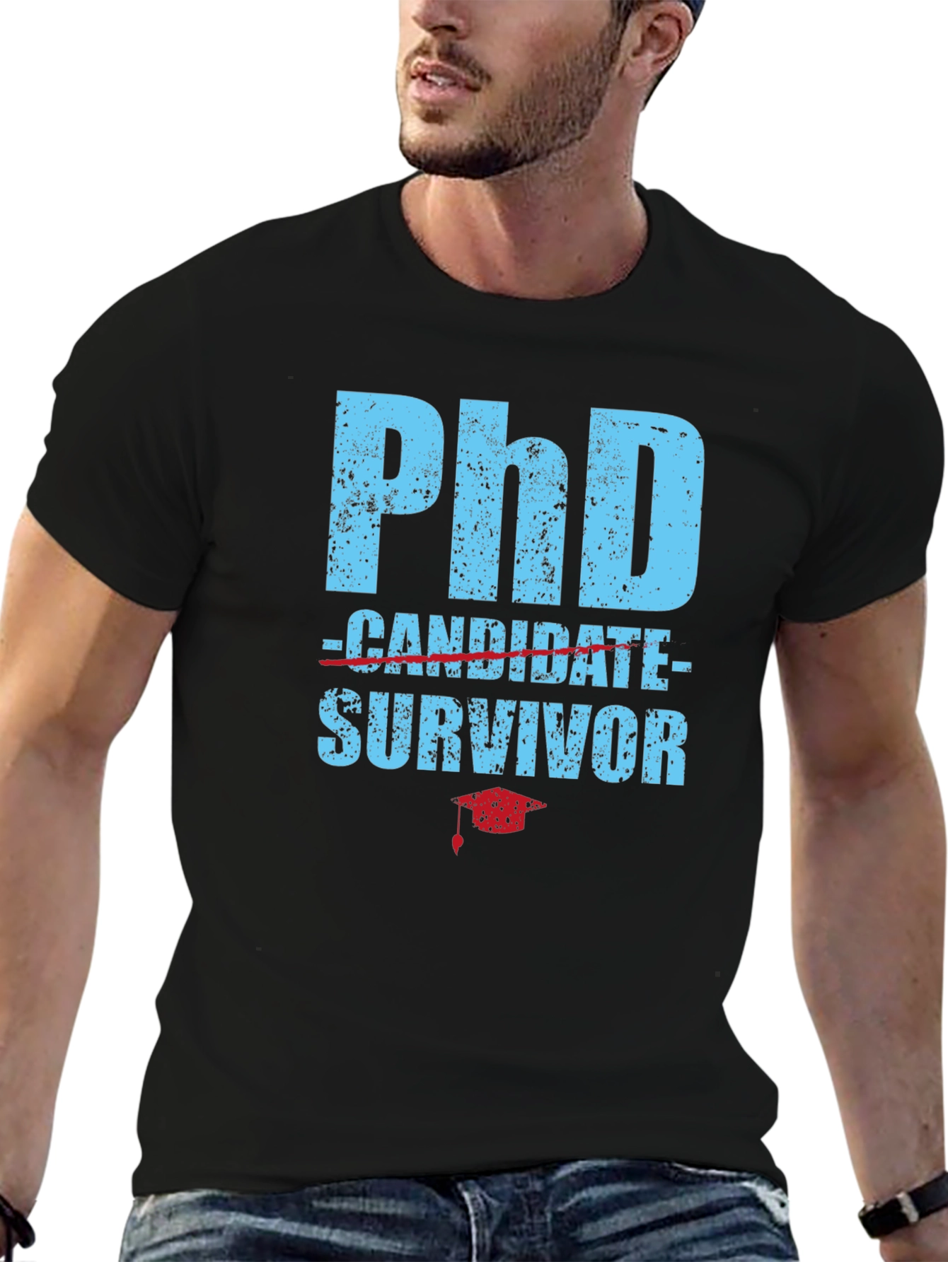 PhD Survivor T-Shirt - Graduation Gift