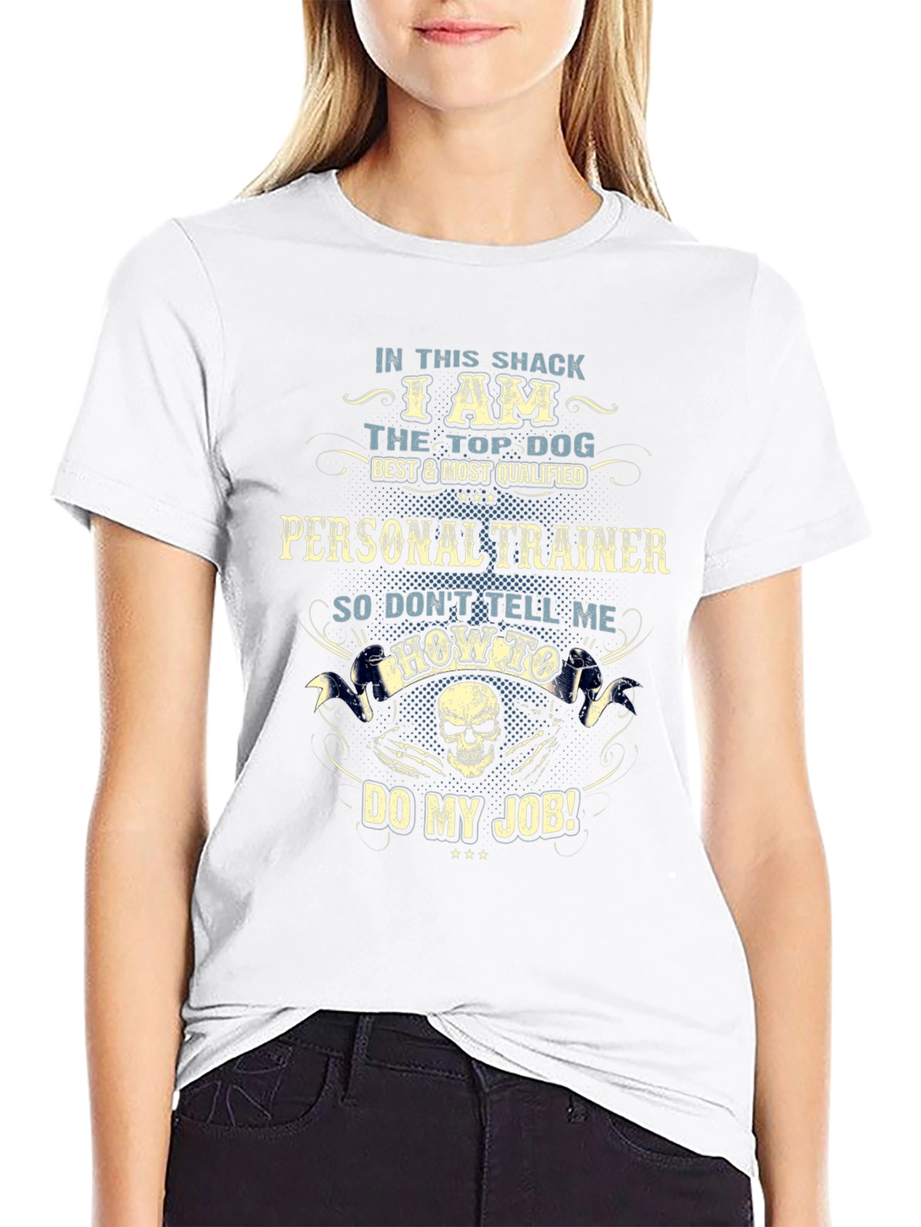 Personal Trainer Top Dog Graphic T-Shirt