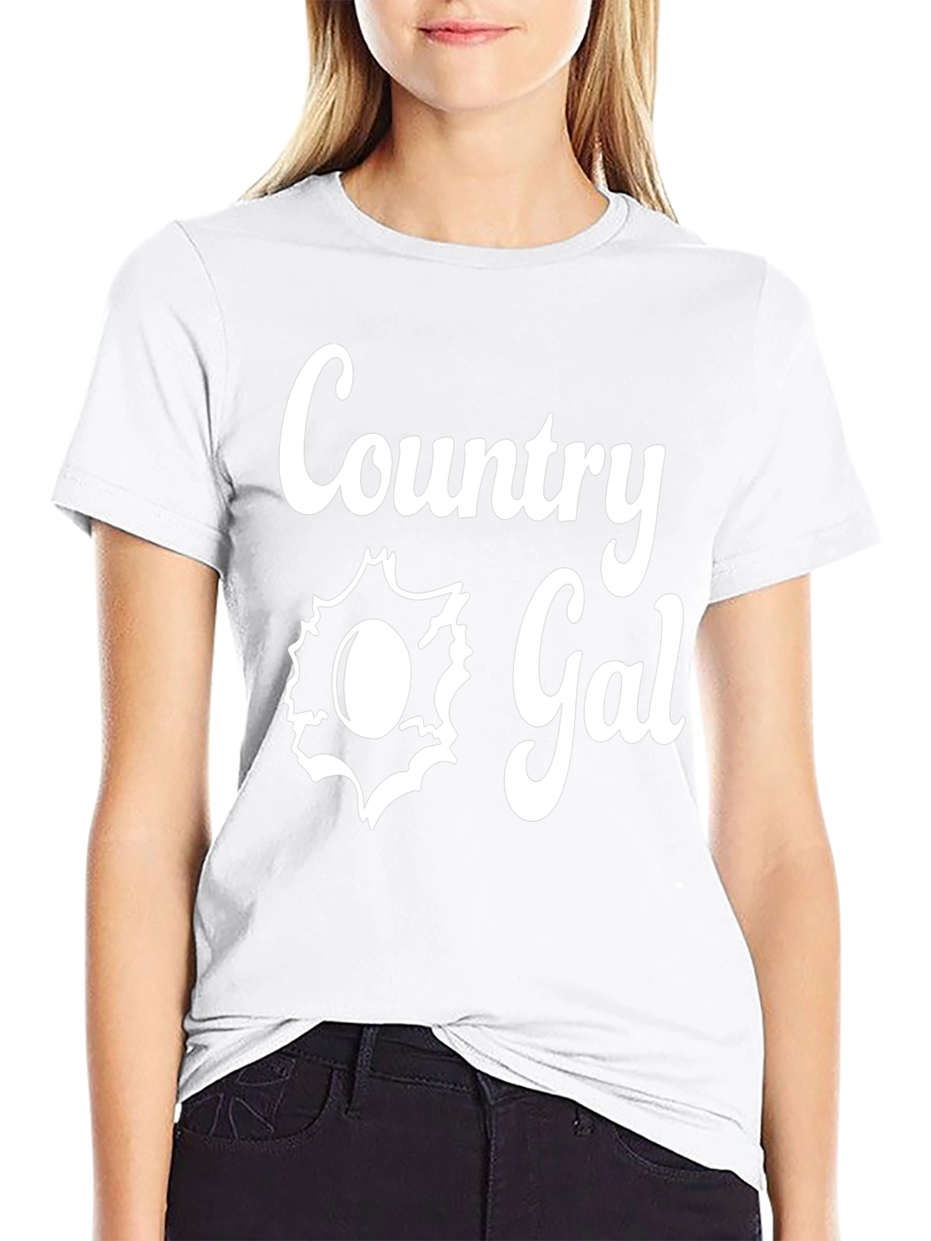 Country Gal Graphic Tee - Stylish Comfort