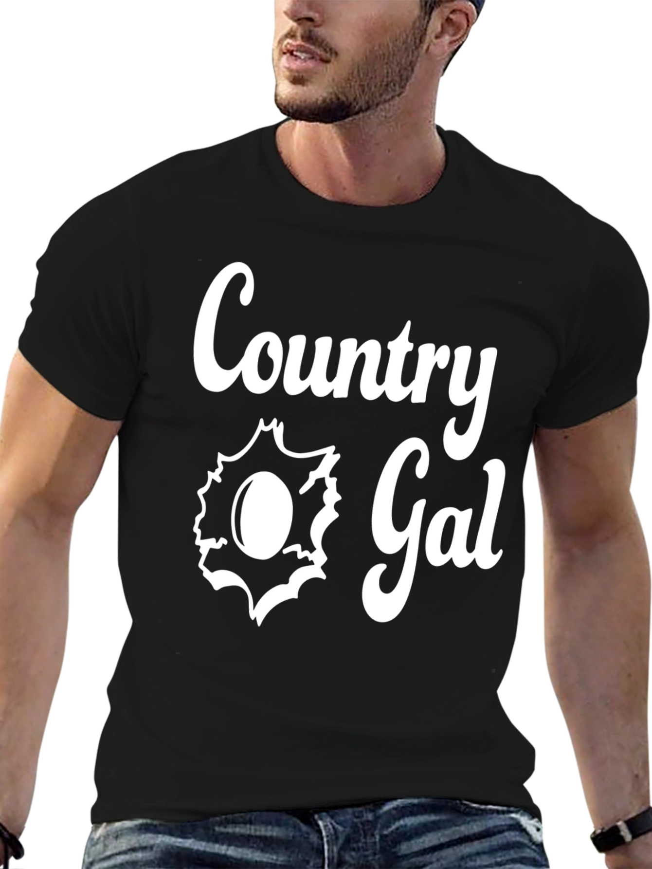 Country Gal Graphic Tee - Stylish Comfort