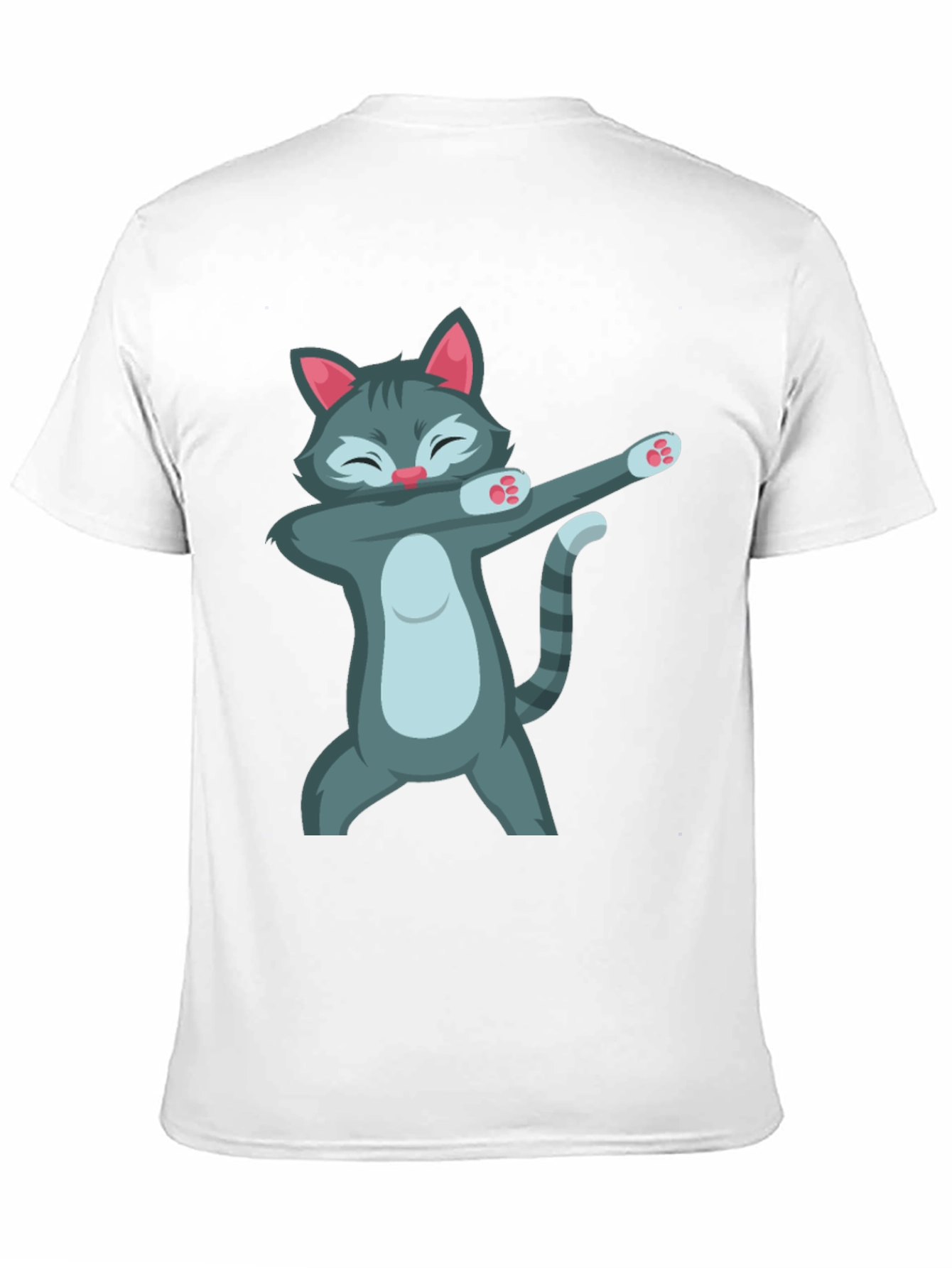 Dabbing Cat Graphic T-Shirt