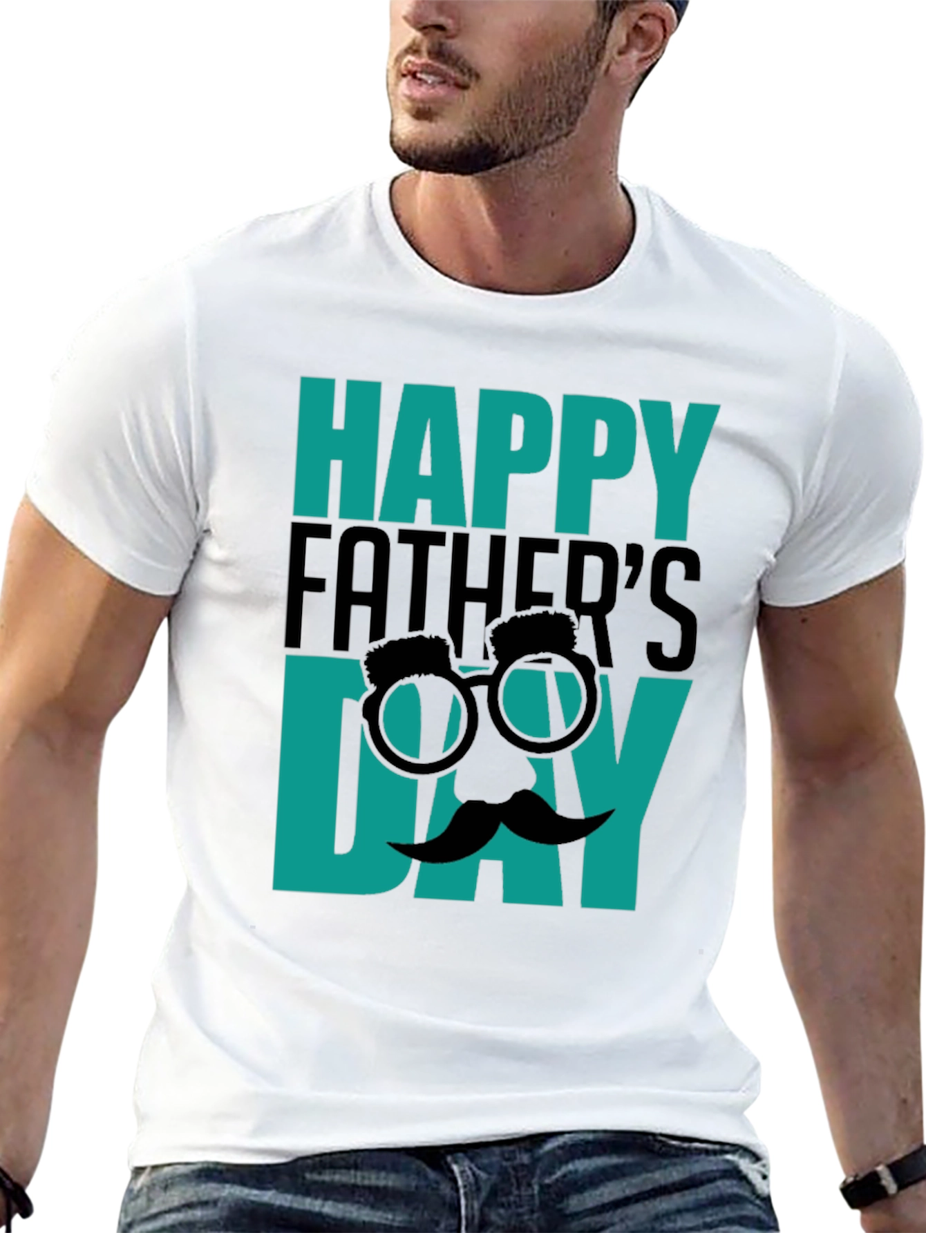 Happy Fathers Day T-Shirt - Novelty Dad Gift